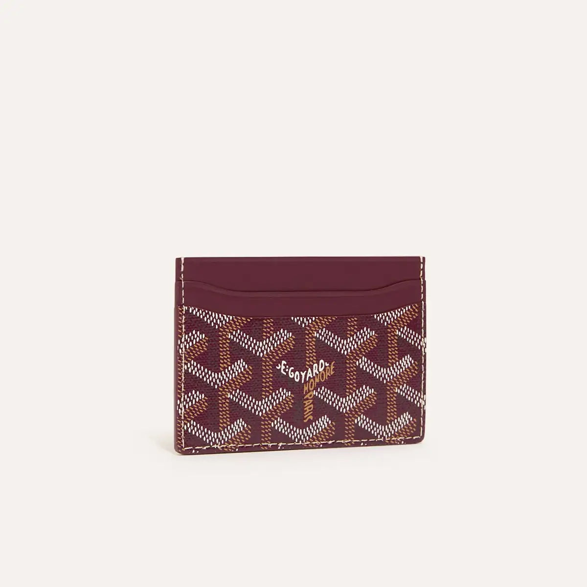 Saint Sulpice Card Wallet - Burgundy