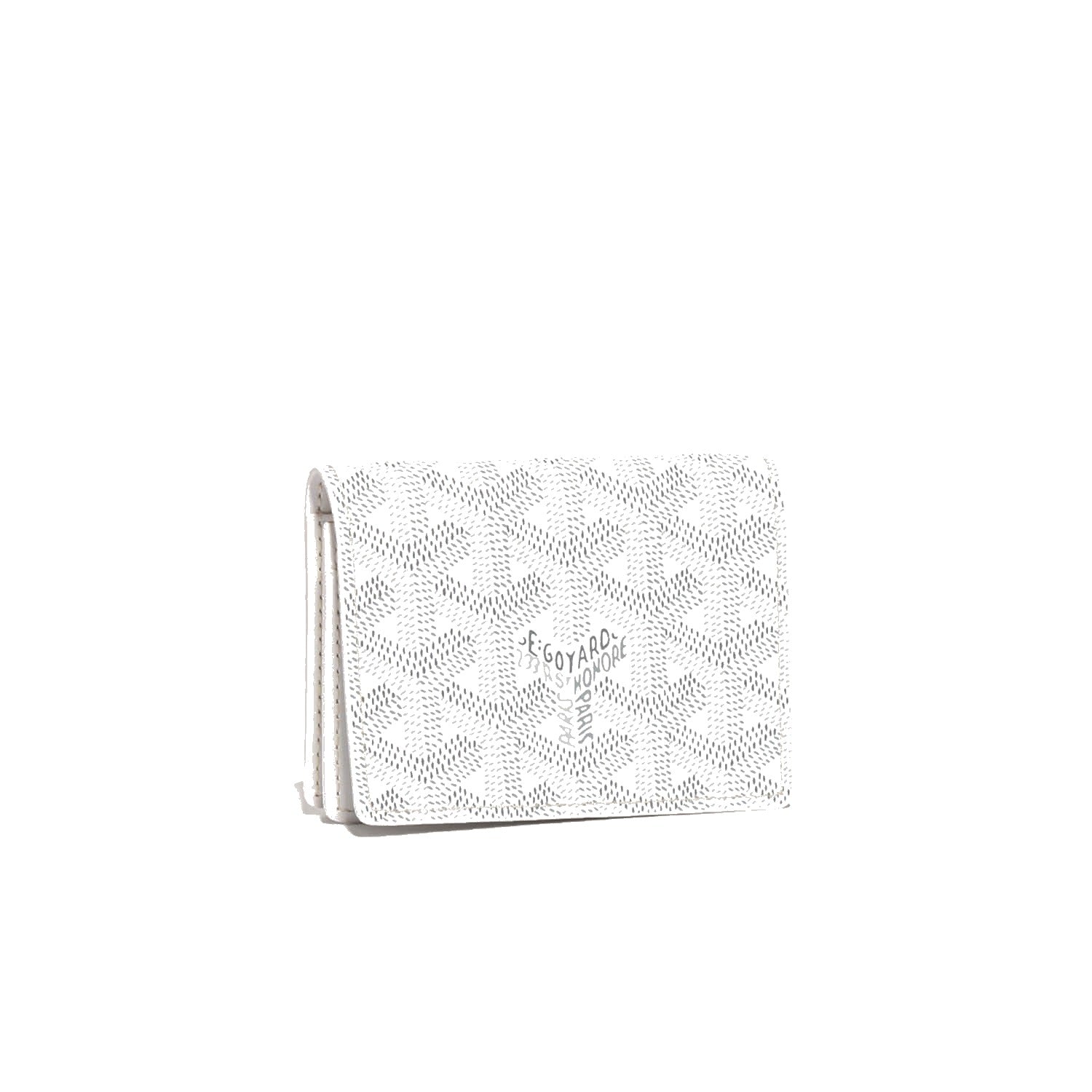 Zip-Around Card Wallet - White
