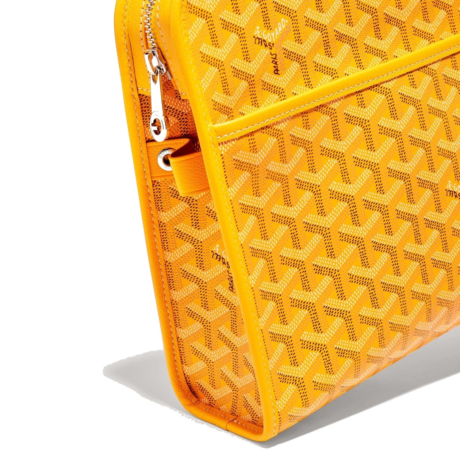 Canvas Toiletry Bag - Large - Yellow - 20