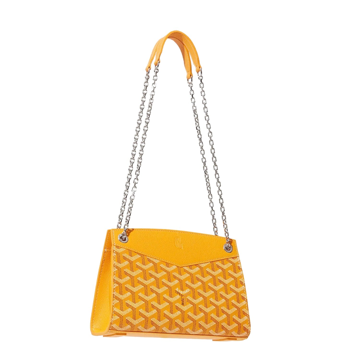 Structured Mini Bucket Bag - Yellow - 22