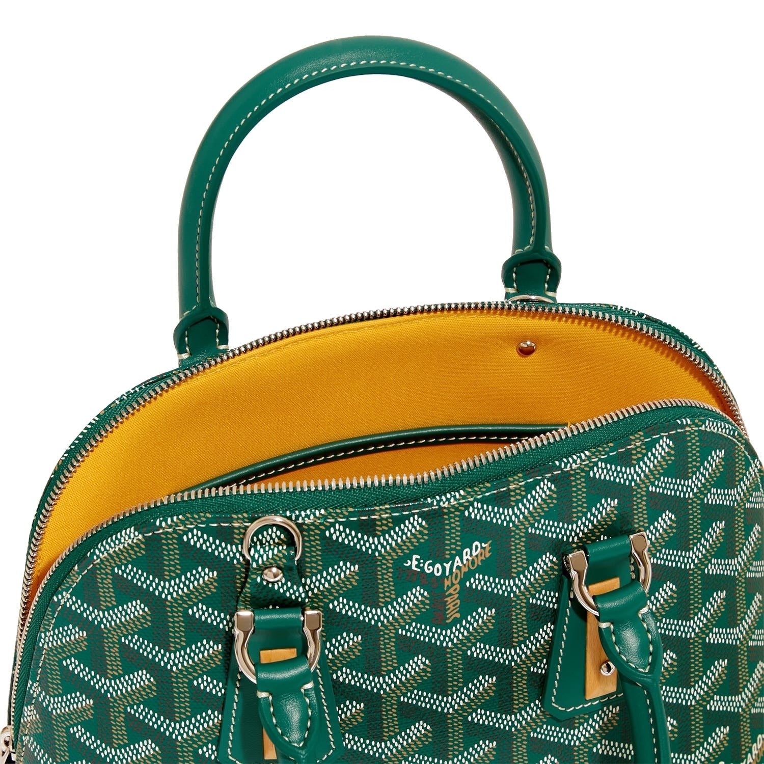 Mini Structured Top-Handle Bag - Green - 29