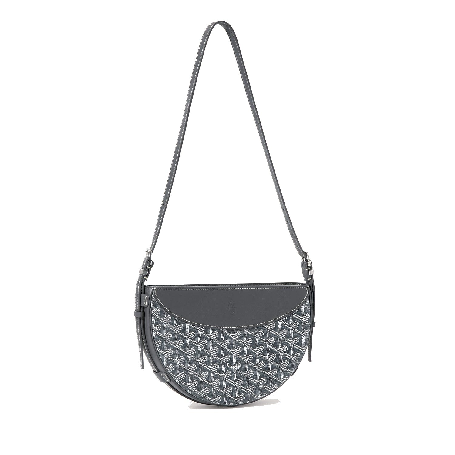 Crescent Shoulder Bag - Grey
