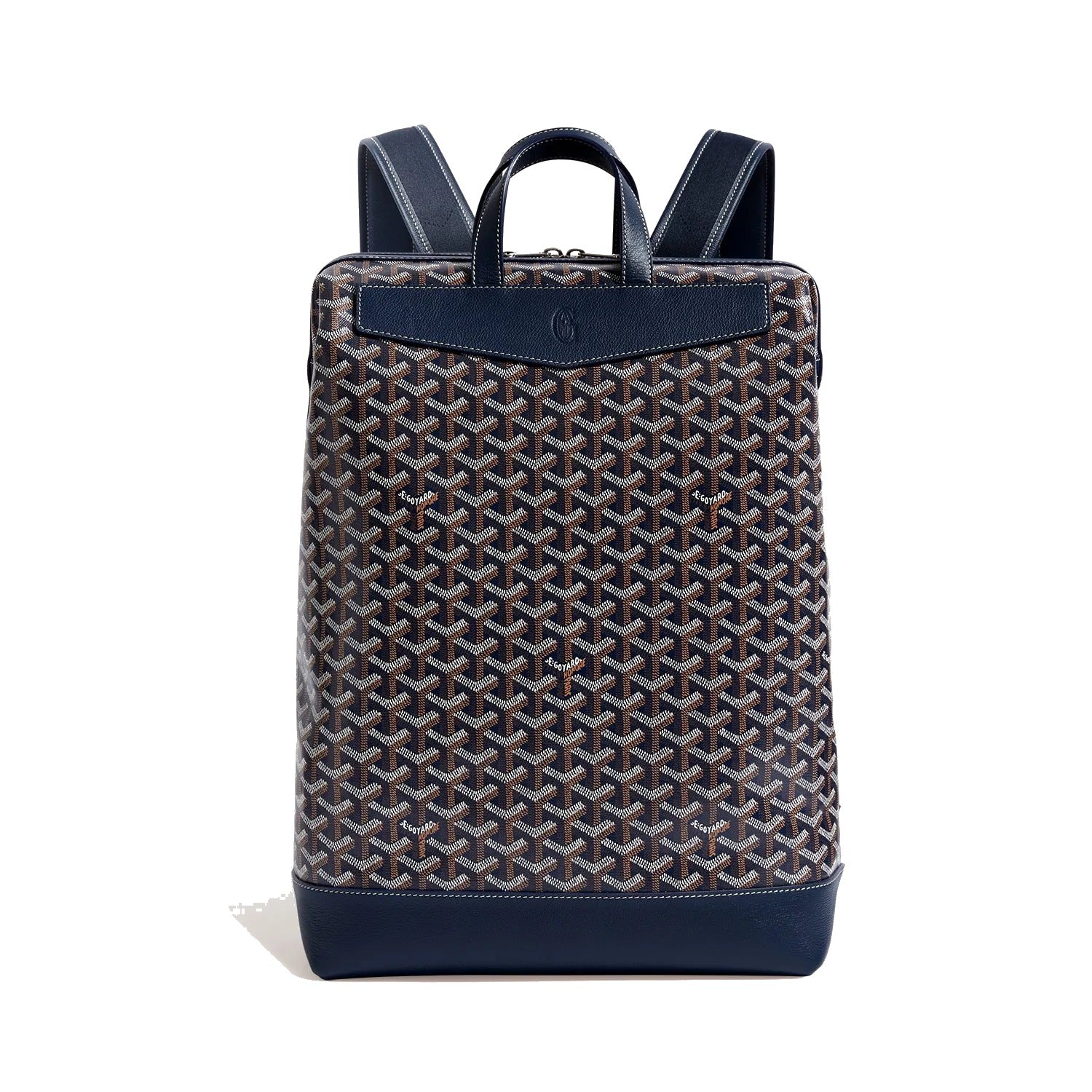 Medium Canvas Backpack - Navy Blue - 20