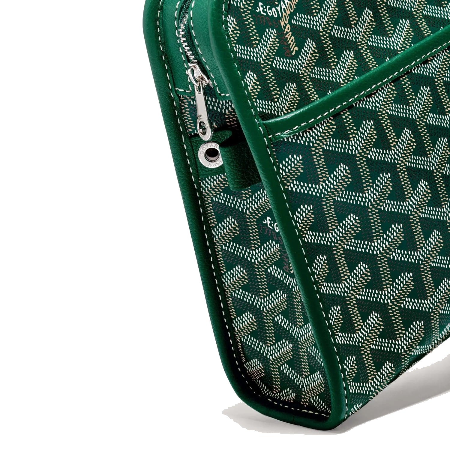 Canvas Toiletry Bag - Medium - Green - 24