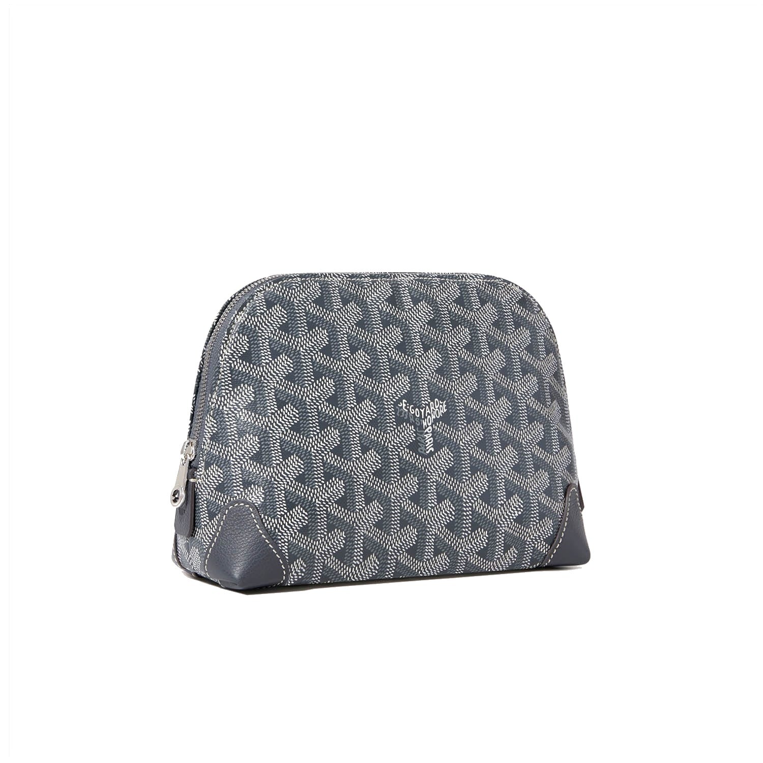 Canvas Cosmetic Pouch - Grey