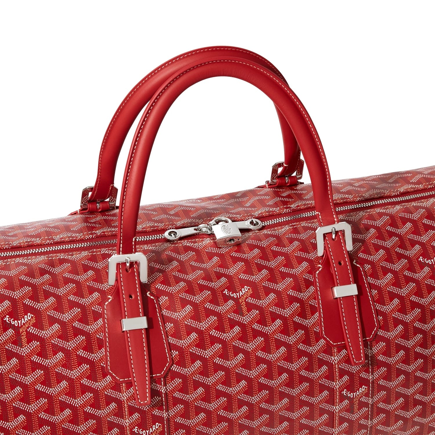Canvas Travel Duffel - 50cm - Red - 11