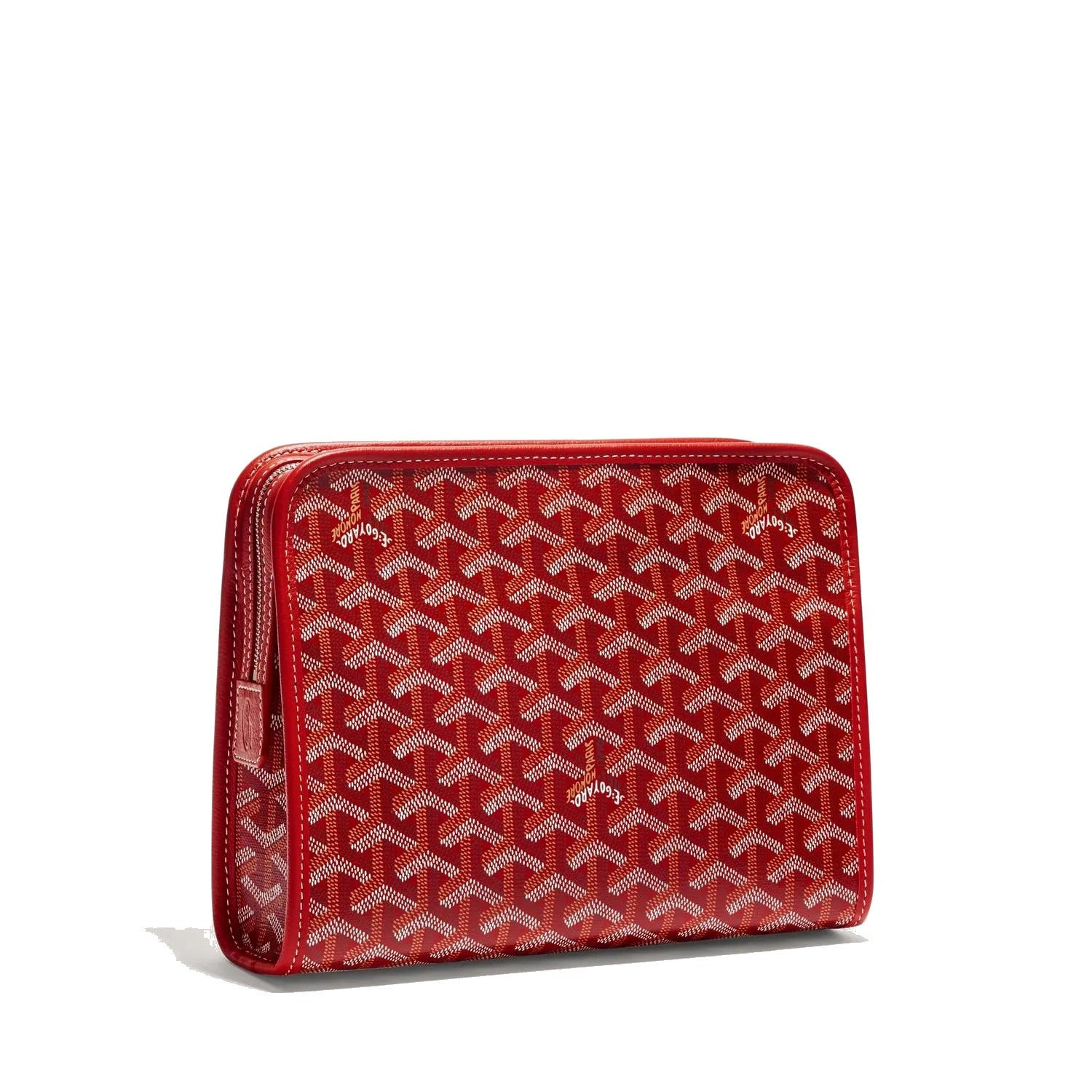 Canvas Toiletry Bag - Medium - Red - 10