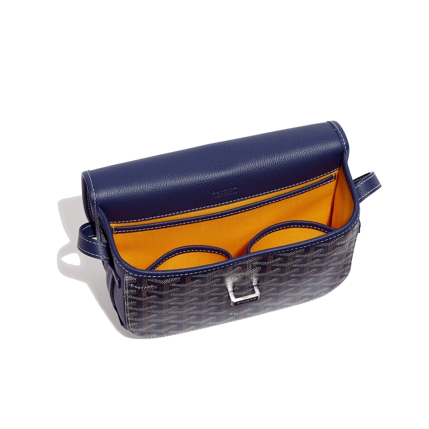 Canvas Crossbody Messenger - Small - Navy Blue - 39