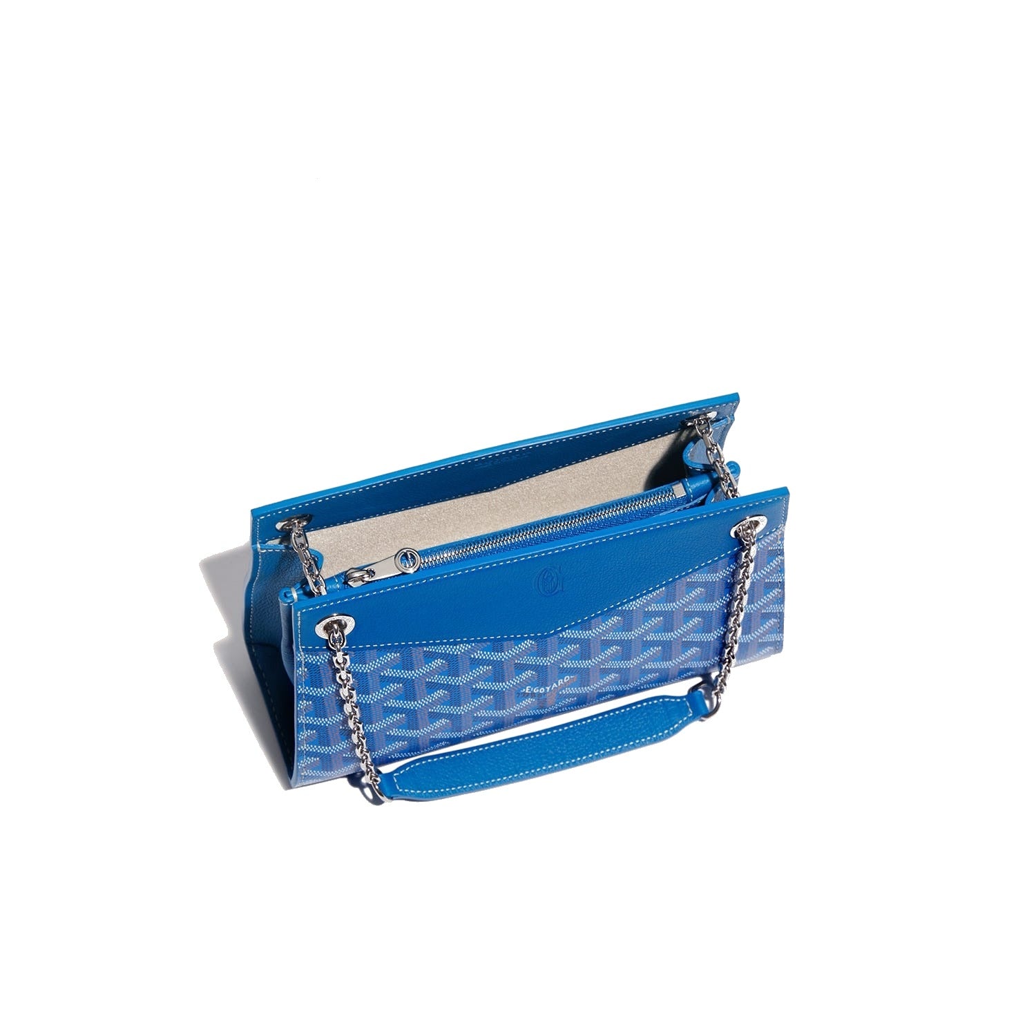 Structured Mini Bucket Bag - Sky Blue - 34