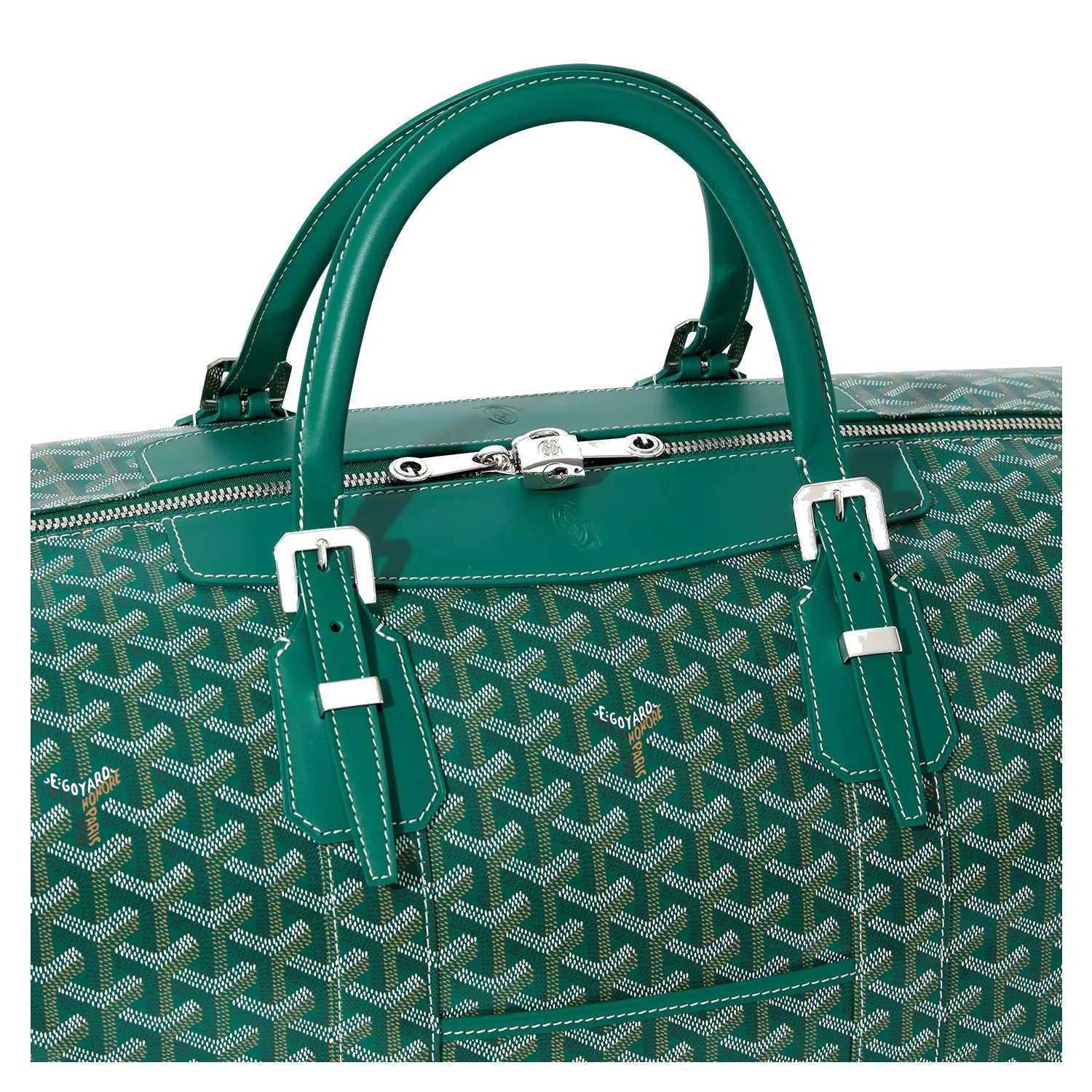 Canvas Bowling Travel Bag - 55cm - Green - 13