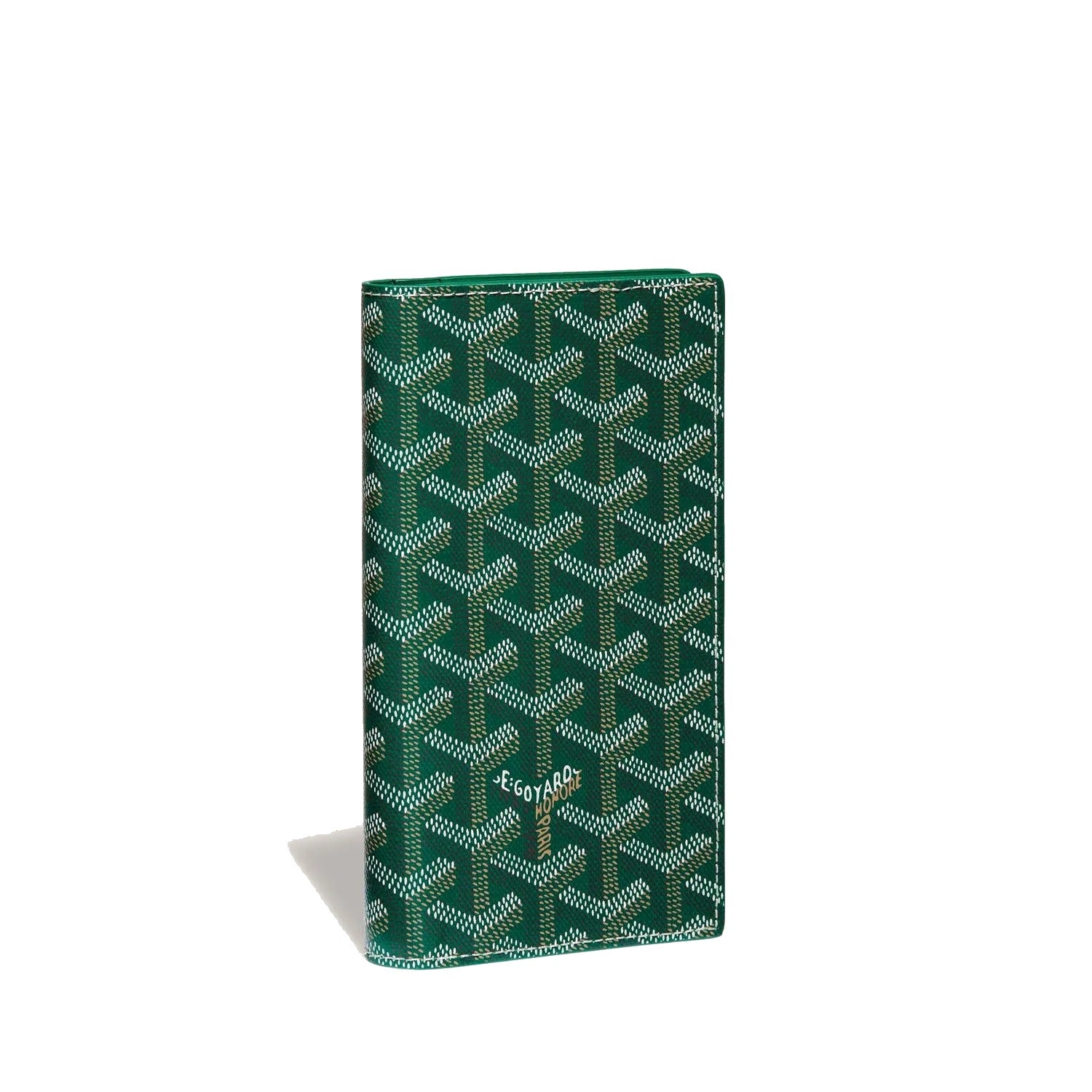 Long Snap Wallet with Card Slots - Green
