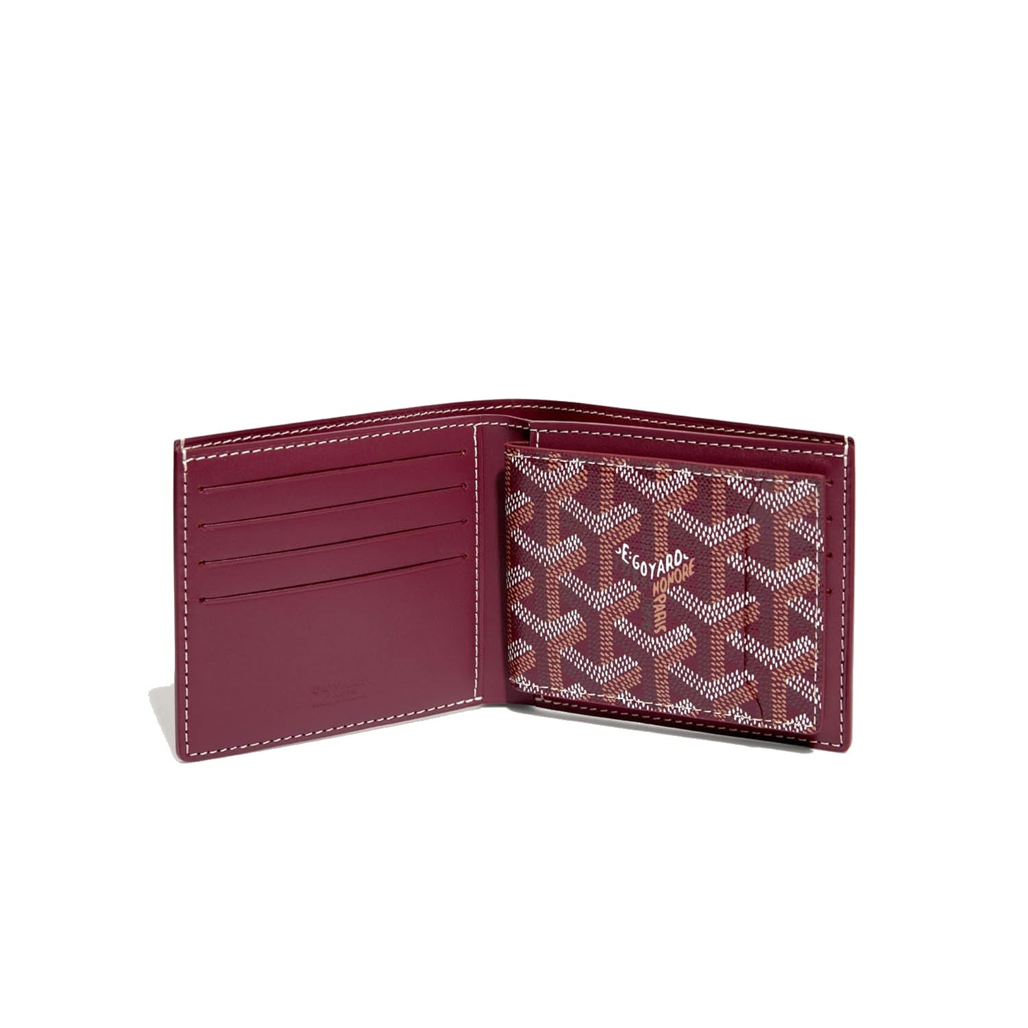 Slim Insert Card Holder - Burgundy - 27