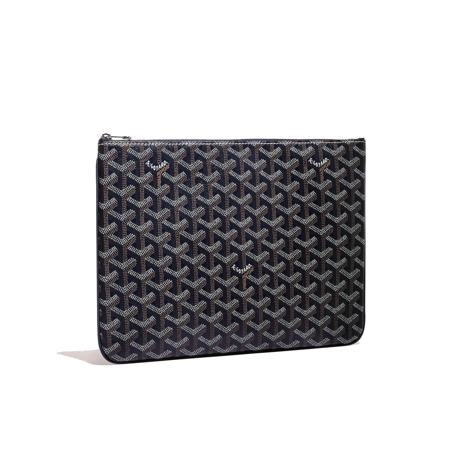 Flat Document Pouch - Medium - Navy Blue