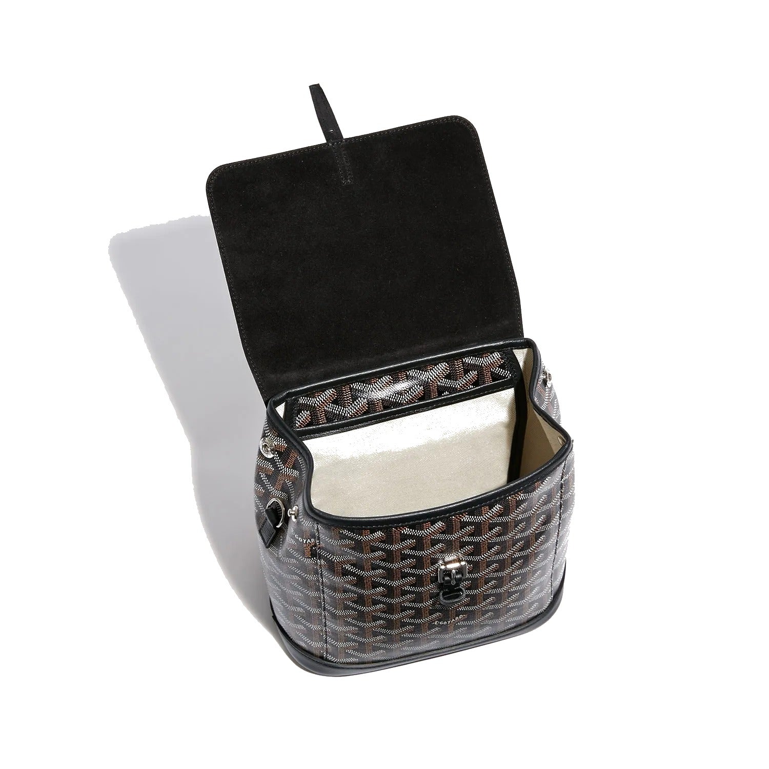 Mini Canvas Backpack - Black - 5