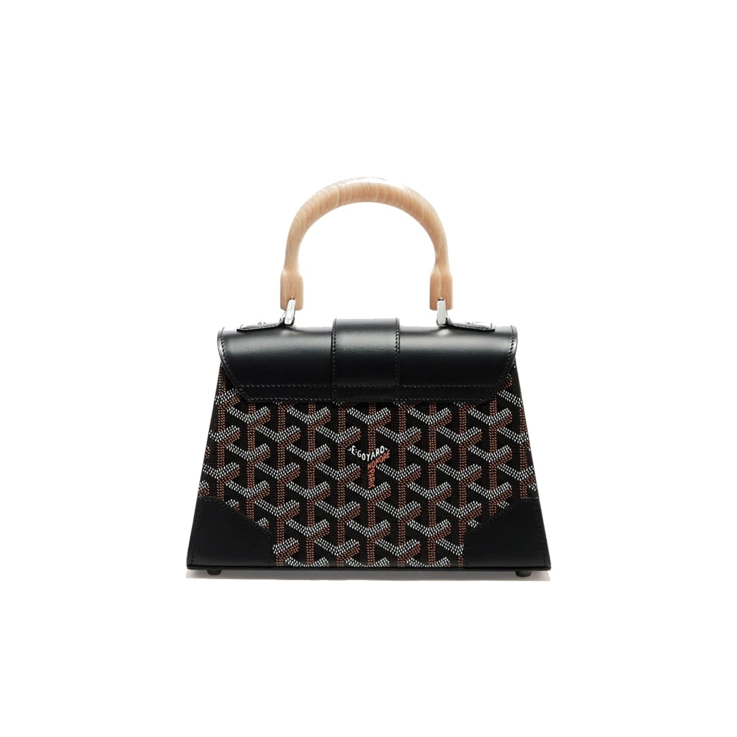 Structured Mini Top-Handle Bag - Black - 3