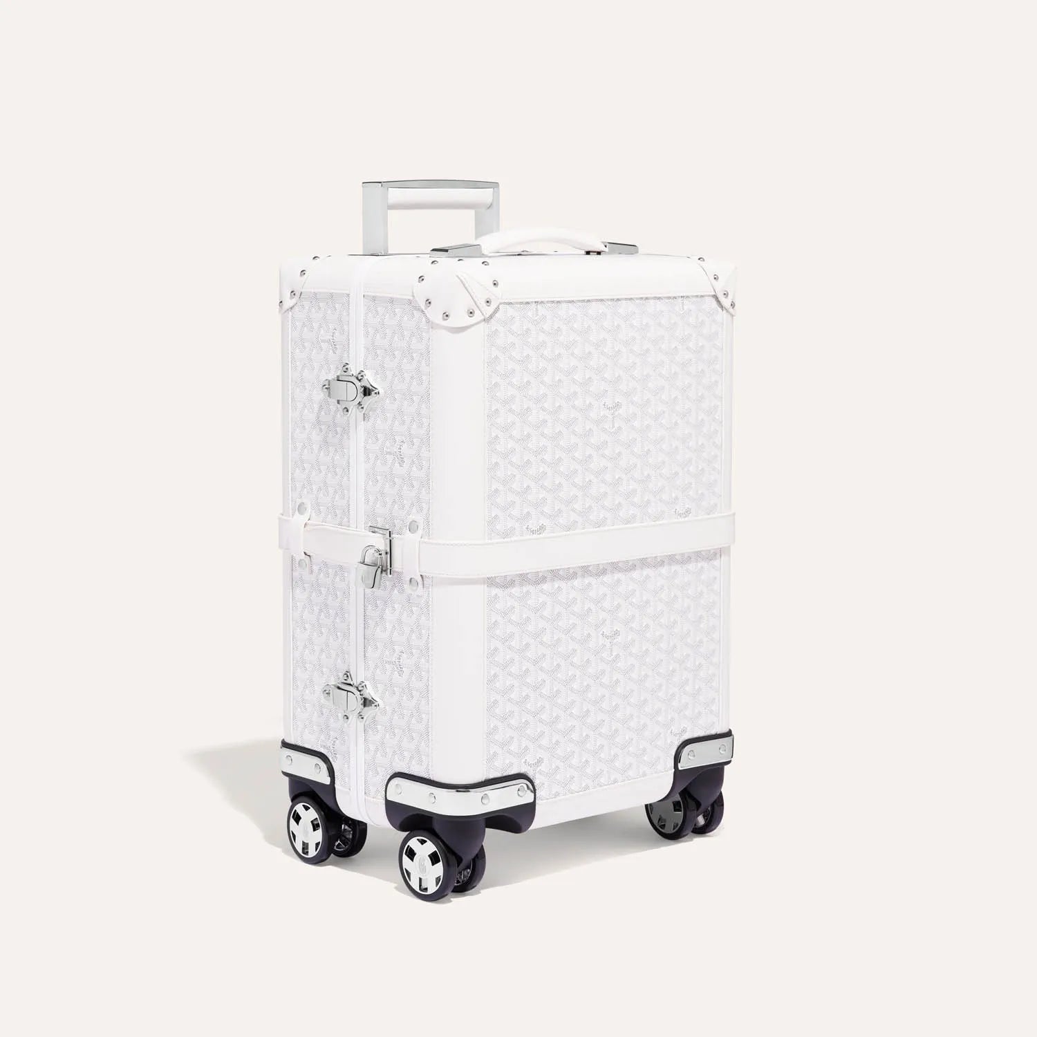 Bourget PM Rolling Suitcase - White
