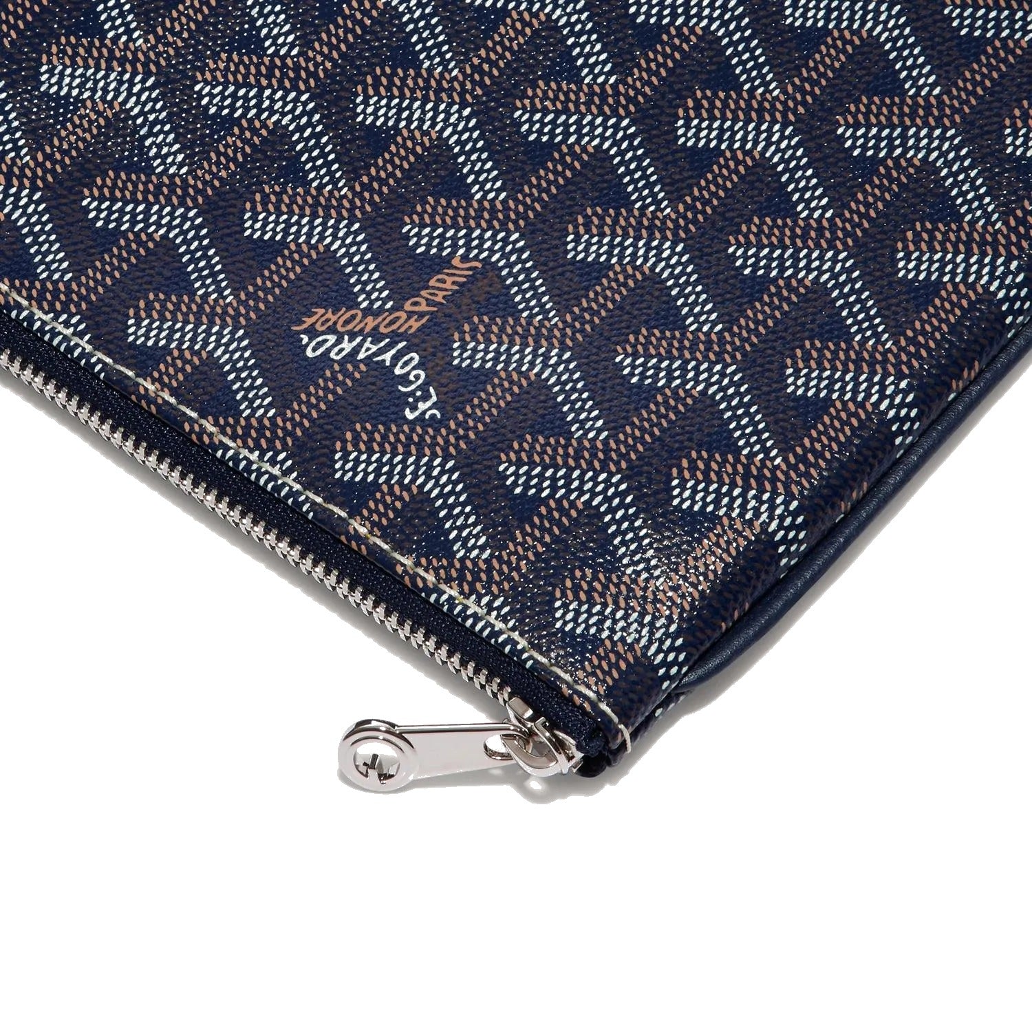 Flat Document Pouch - Medium - Navy Blue - 24