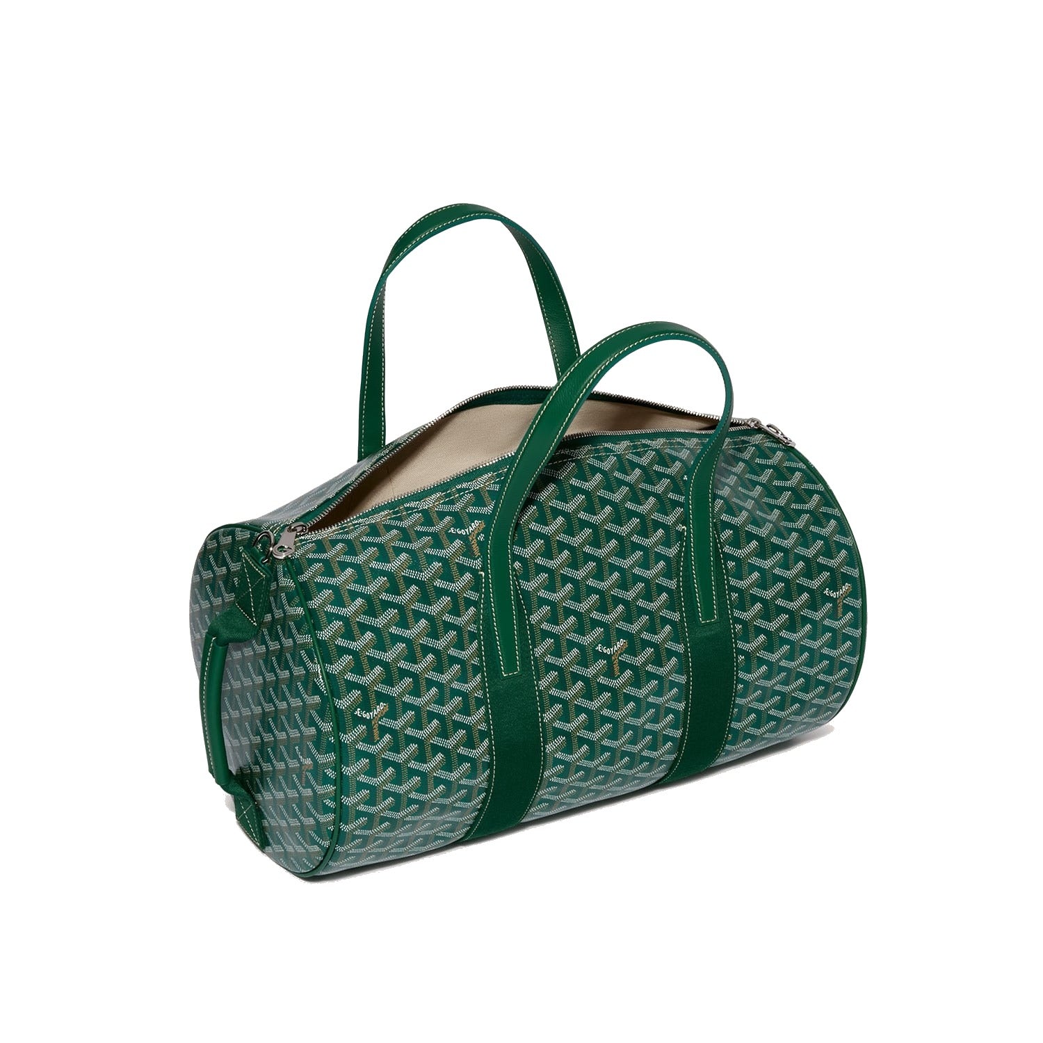 Canvas Sports Duffel Bag - Green - 23
