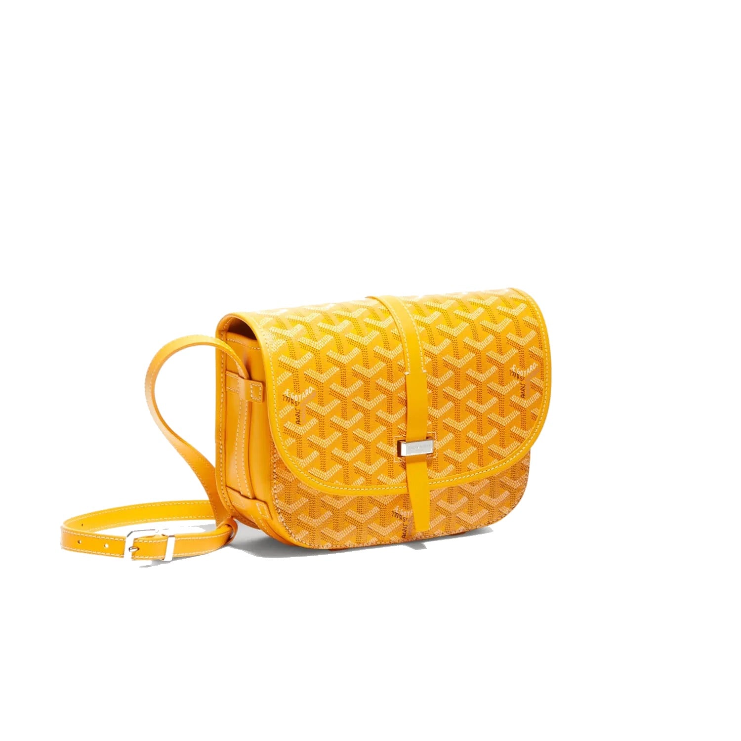 Canvas Crossbody Messenger - Small - Yellow