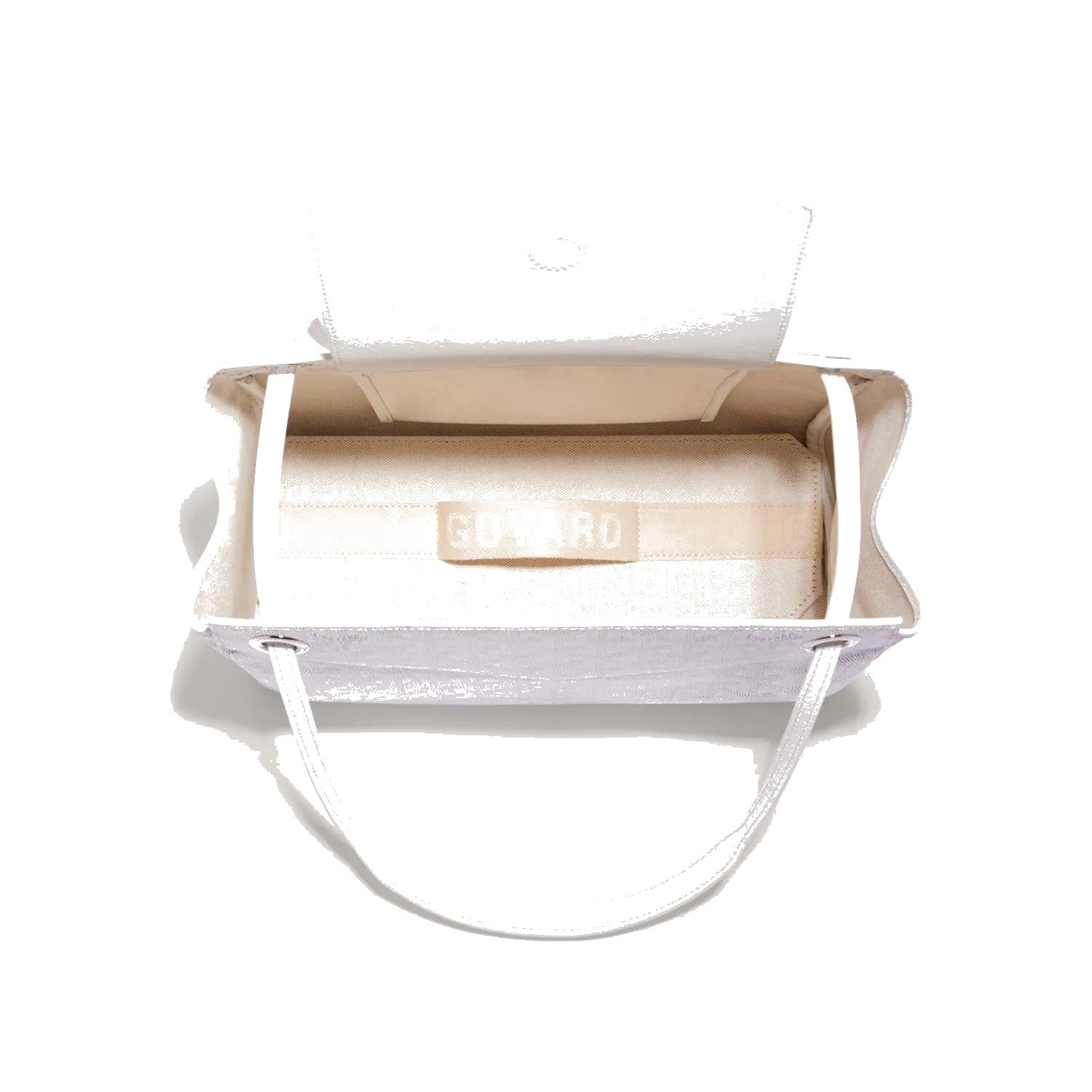 Soft Drawstring Bucket Bag - White - 90