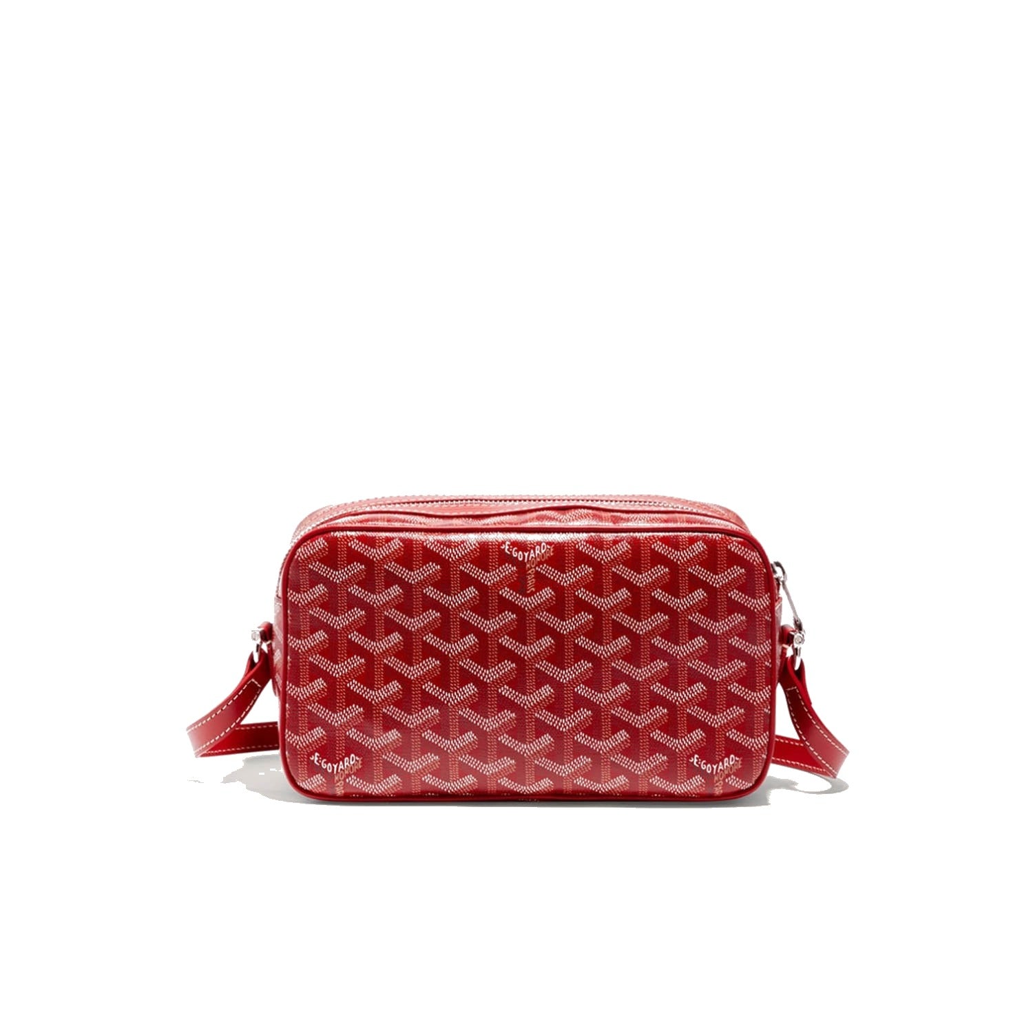 Compact Crossbody Flap Bag - Red - 11