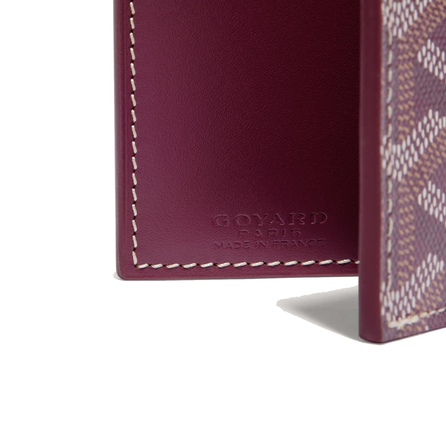 Slim Snap Card Case - Burgundy - 27