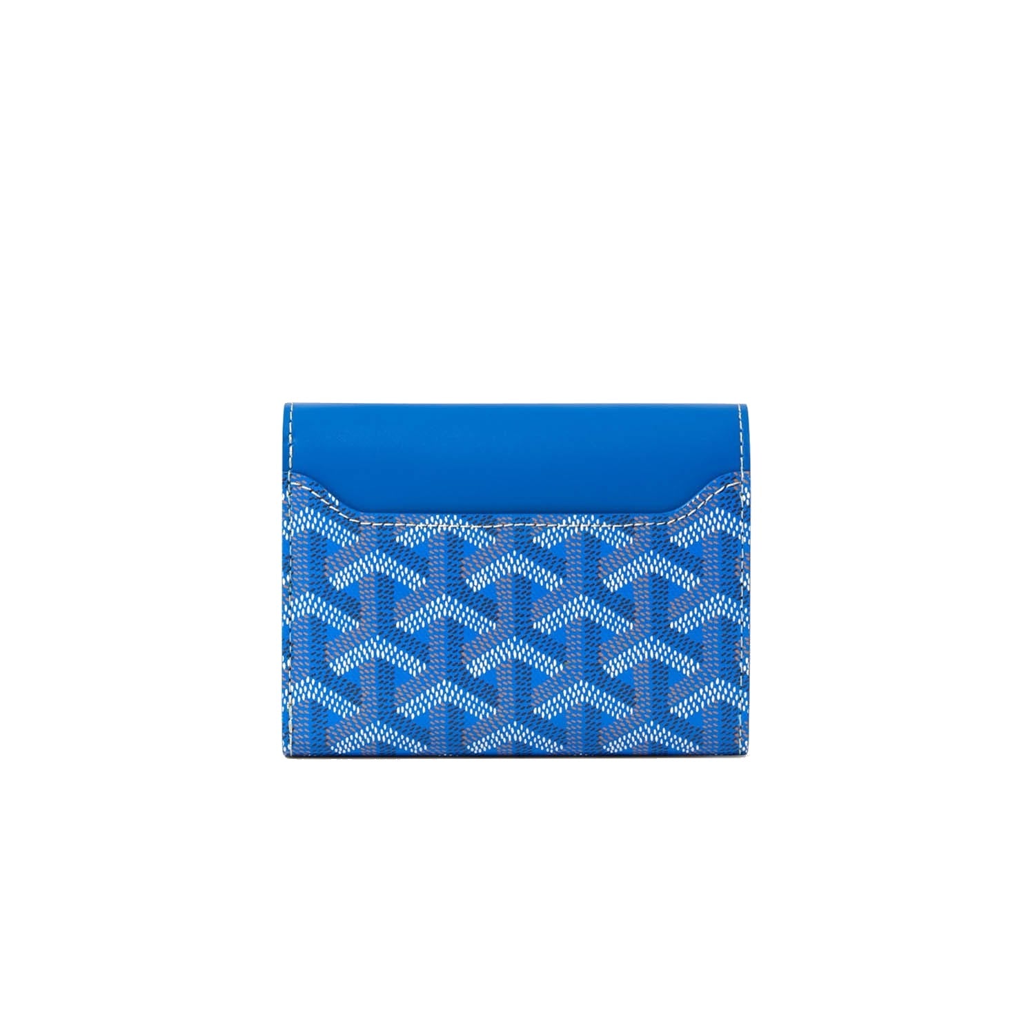 Compact Bi-Fold Wallet with Coin Pocket - Sky Blue - 26