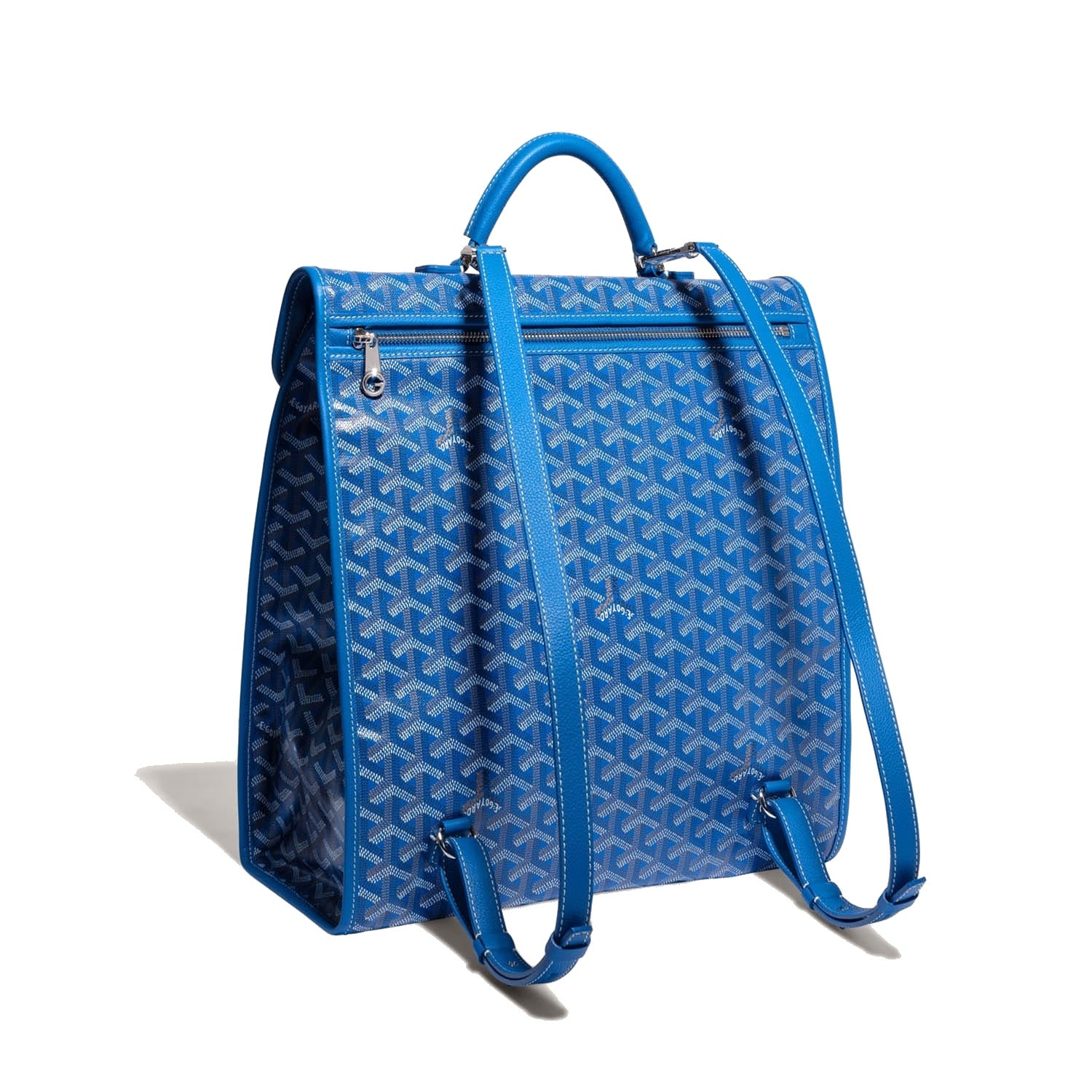 Travel Canvas Backpack - Sky Blue - 33