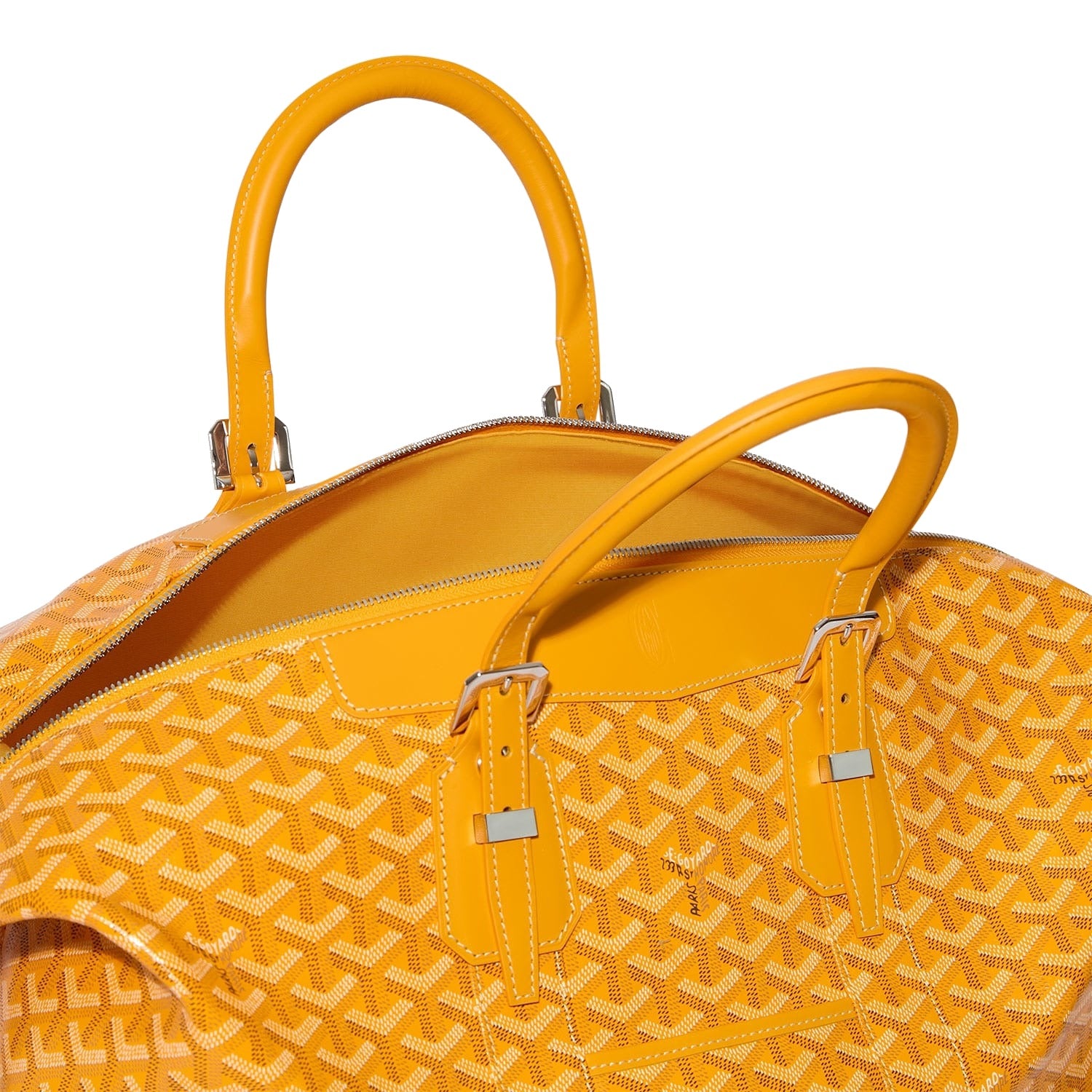 Canvas Bowling Travel Bag - 45cm - Yellow - 23
