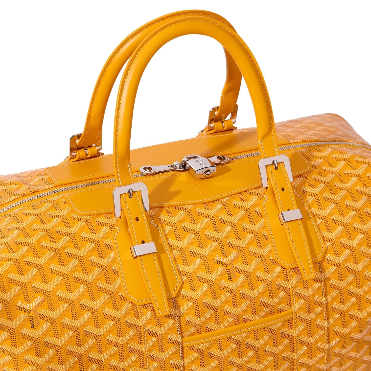 Canvas Bowling Travel Bag - 45cm - Yellow - 21