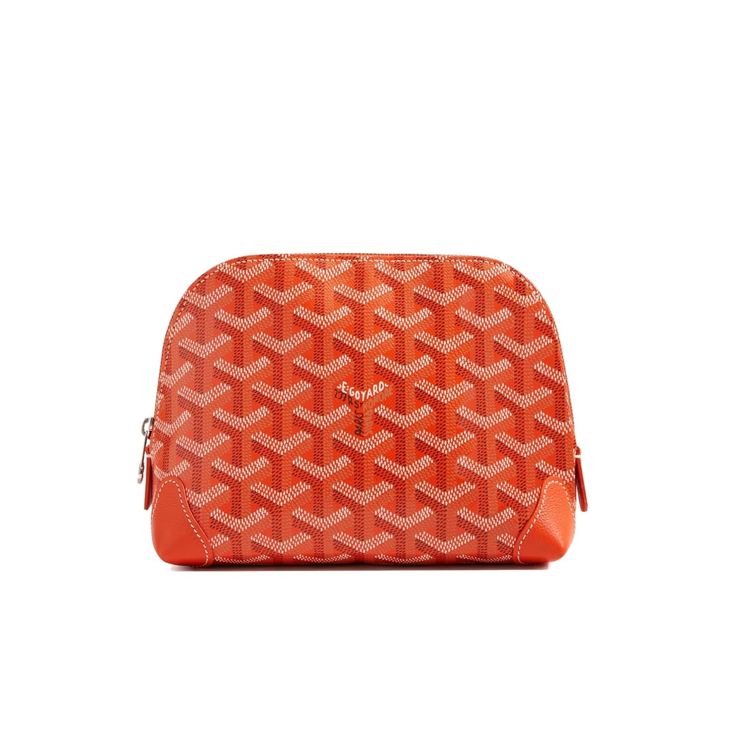 Canvas Cosmetic Pouch - Orange - 14