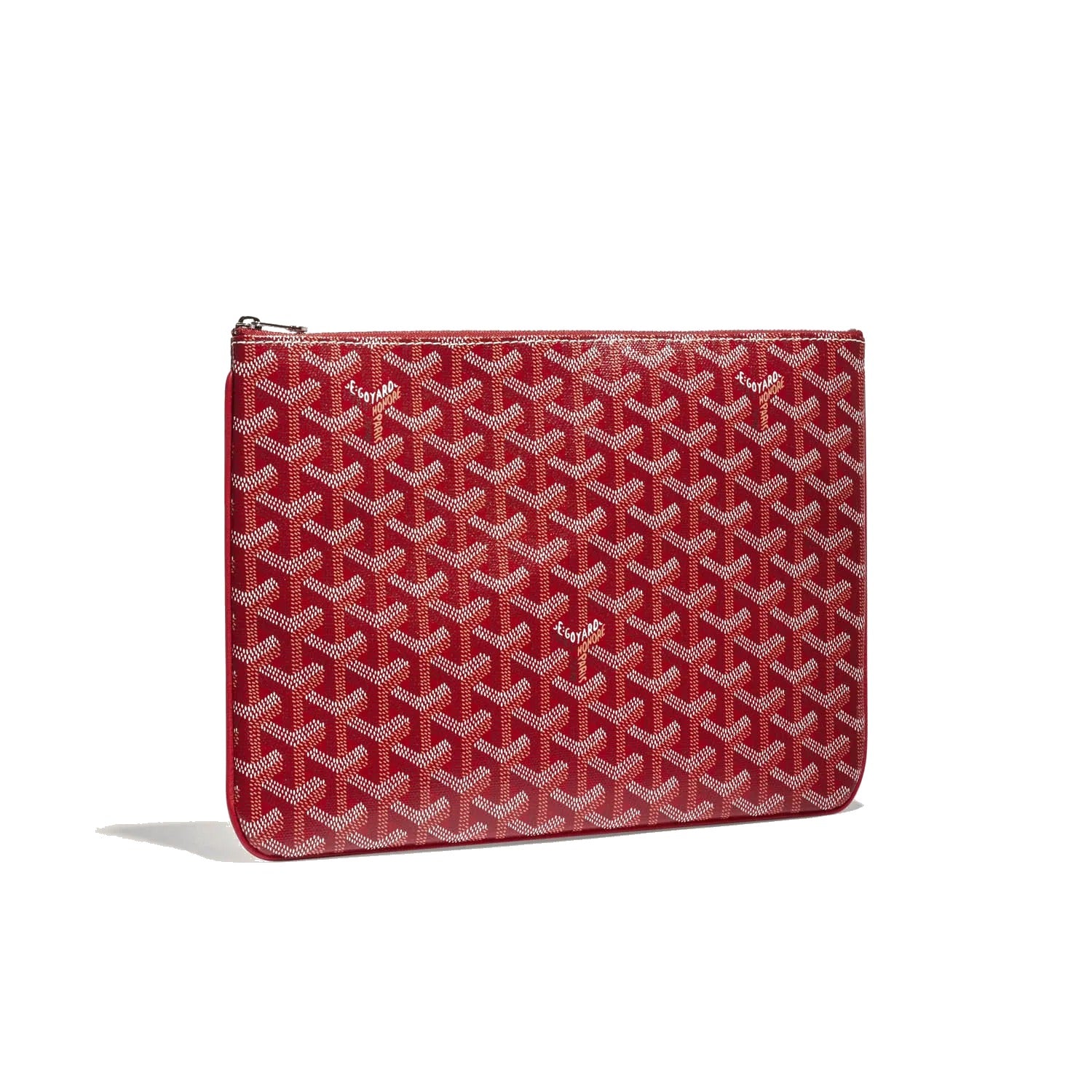 Flat Document Pouch - Medium - Red
