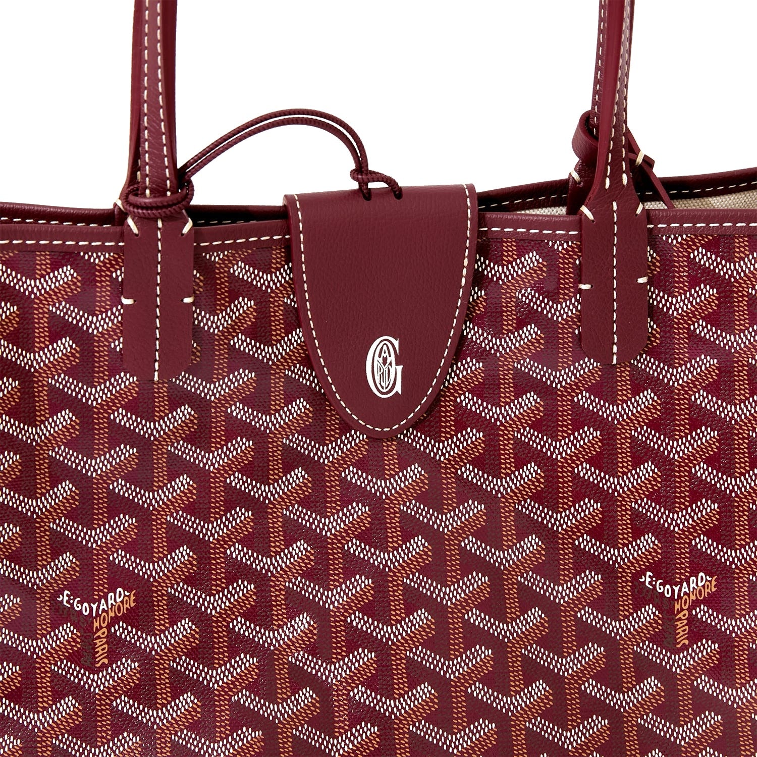 Lightweight Canvas Tote Bag - Small - Burgundy - 51