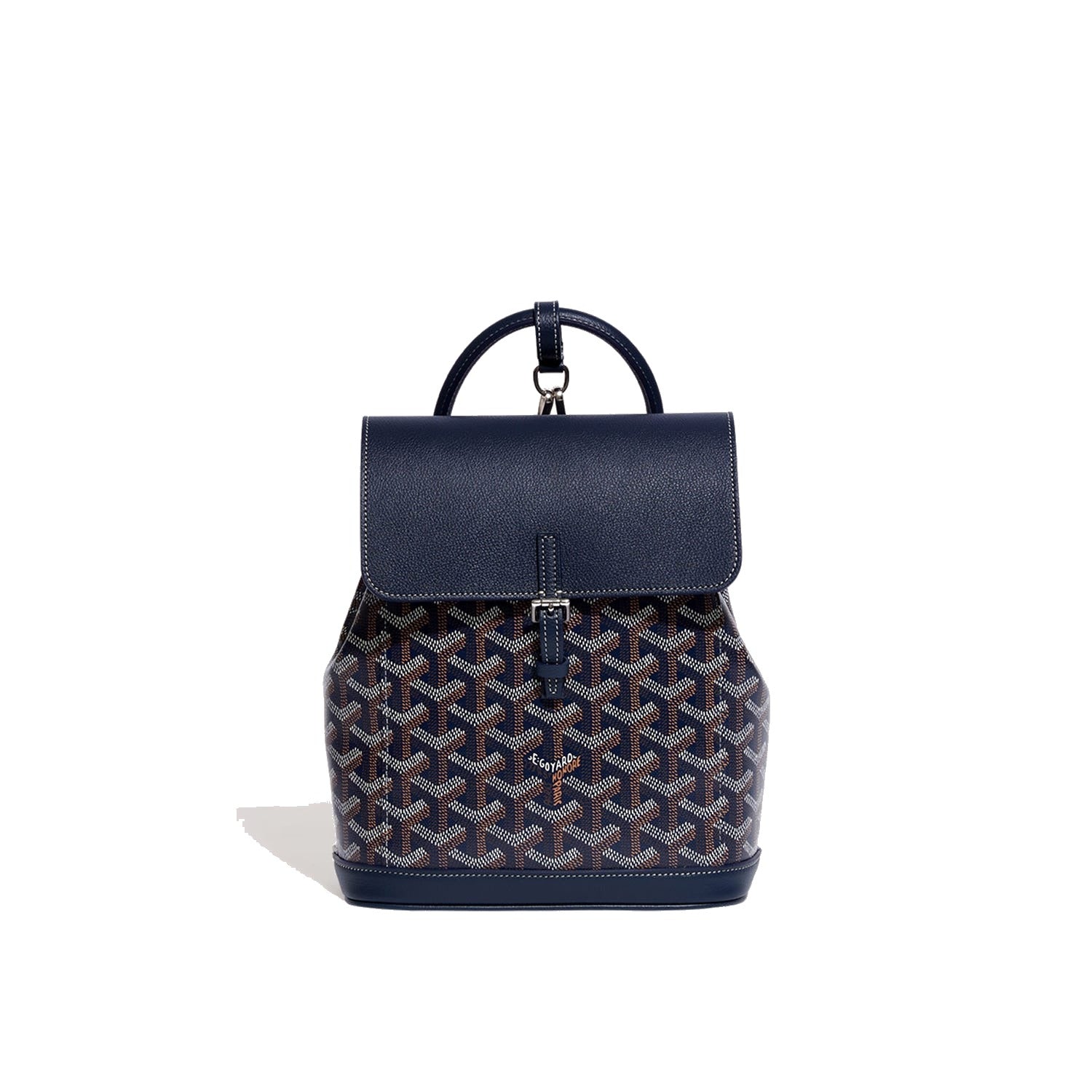Mini Canvas Backpack - Navy Blue - 37