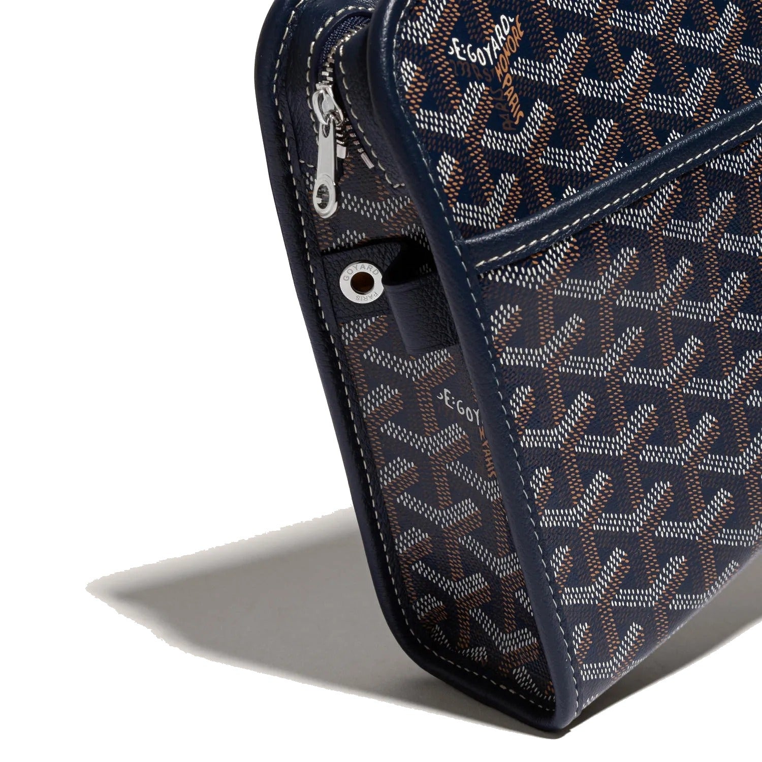 Canvas Toiletry Bag - Medium - Navy Blue - 32