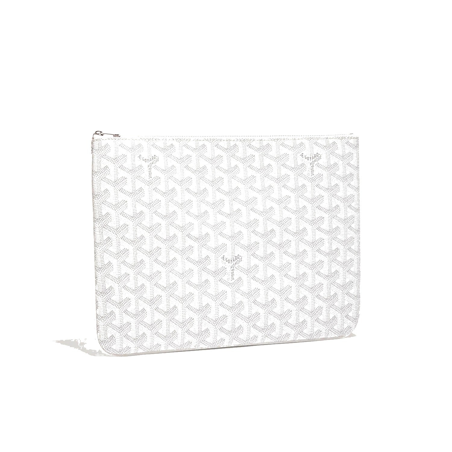 Flat Document Pouch - Medium - White
