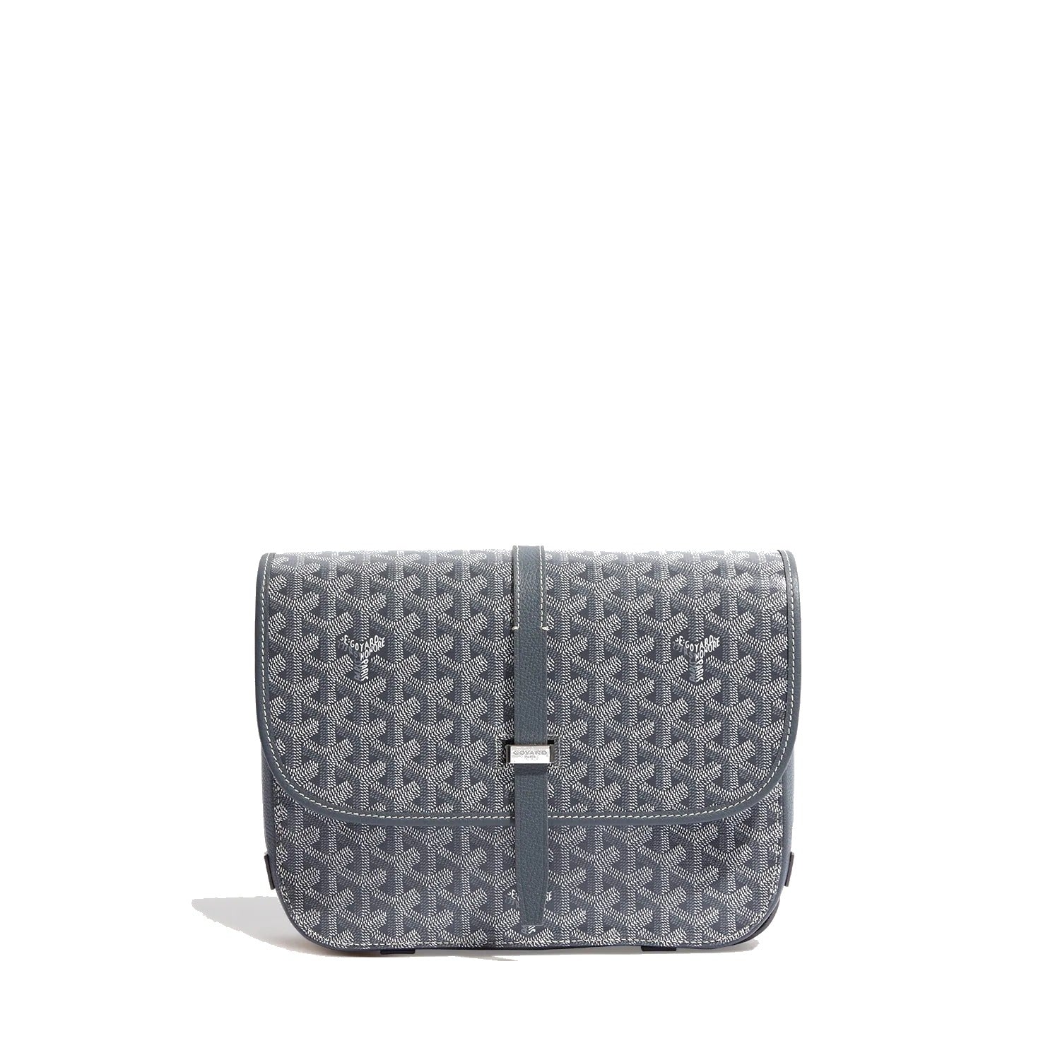 Canvas Crossbody Messenger - Medium - Grey - 52