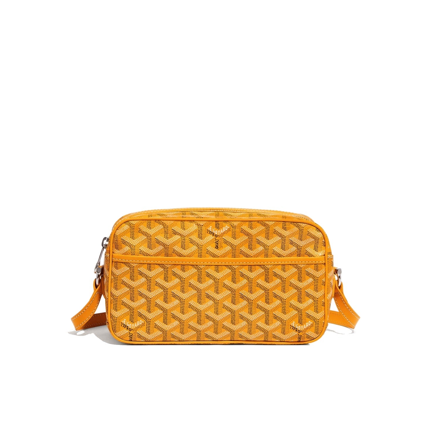 Compact Crossbody Flap Bag - Yellow - 18