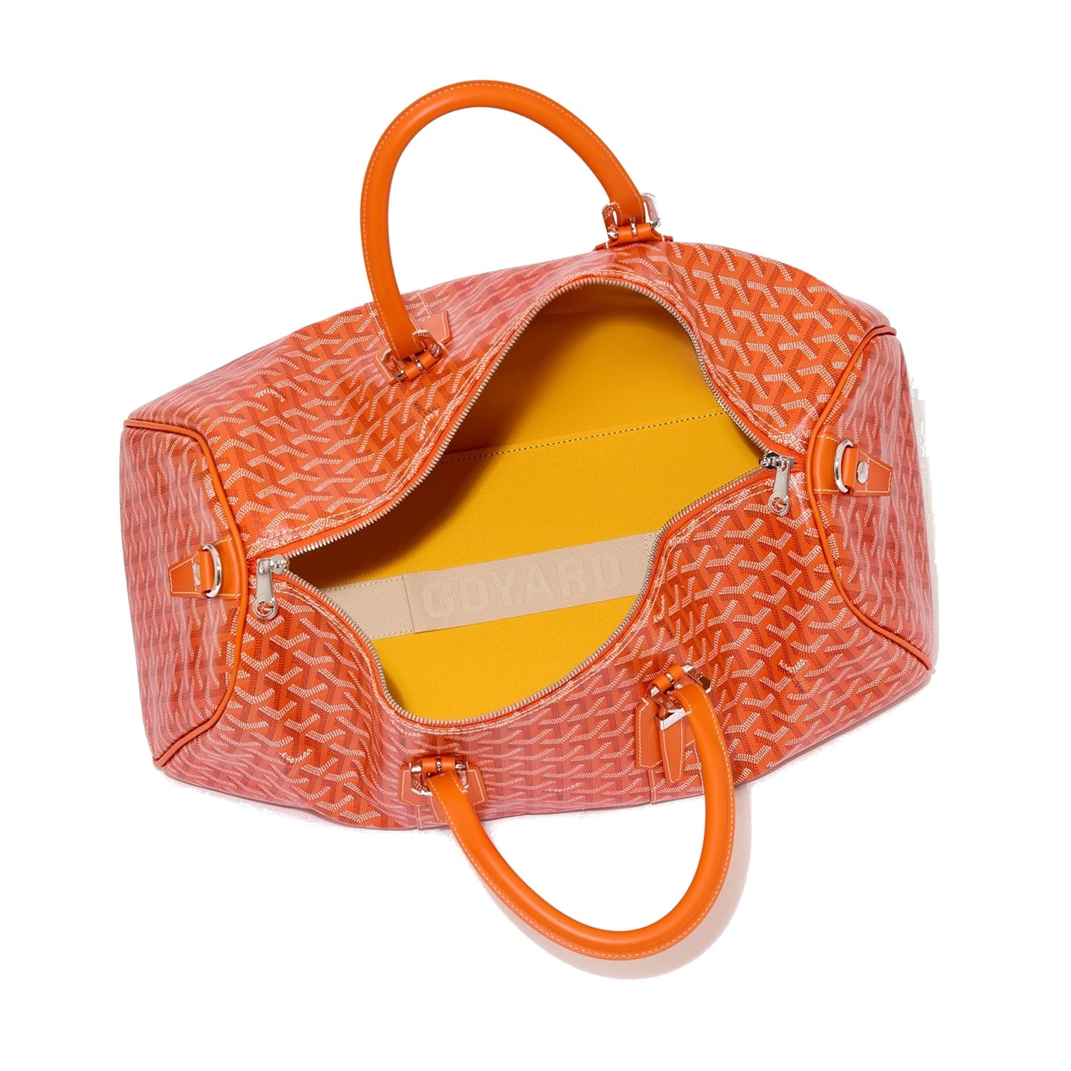 Canvas Travel Duffel - 45cm - Orange - 16
