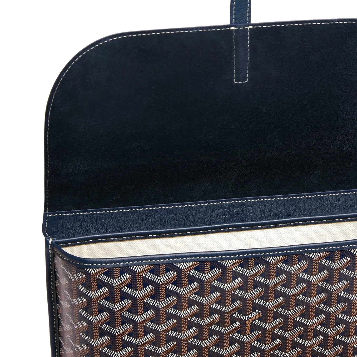 Sporty Messenger Crossbody - Medium - Navy Blue - 19