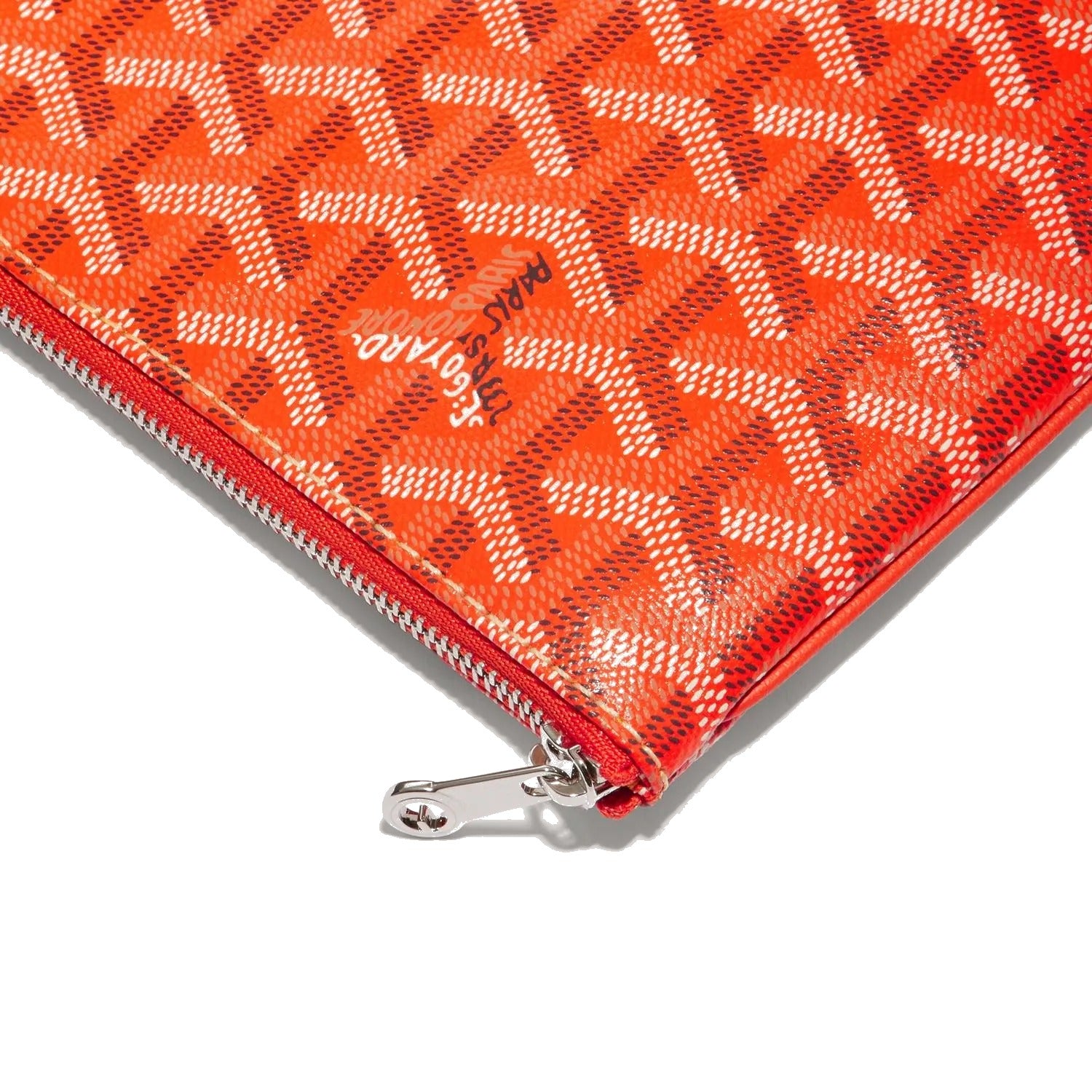 Flat Document Pouch - Medium - Orange - 12