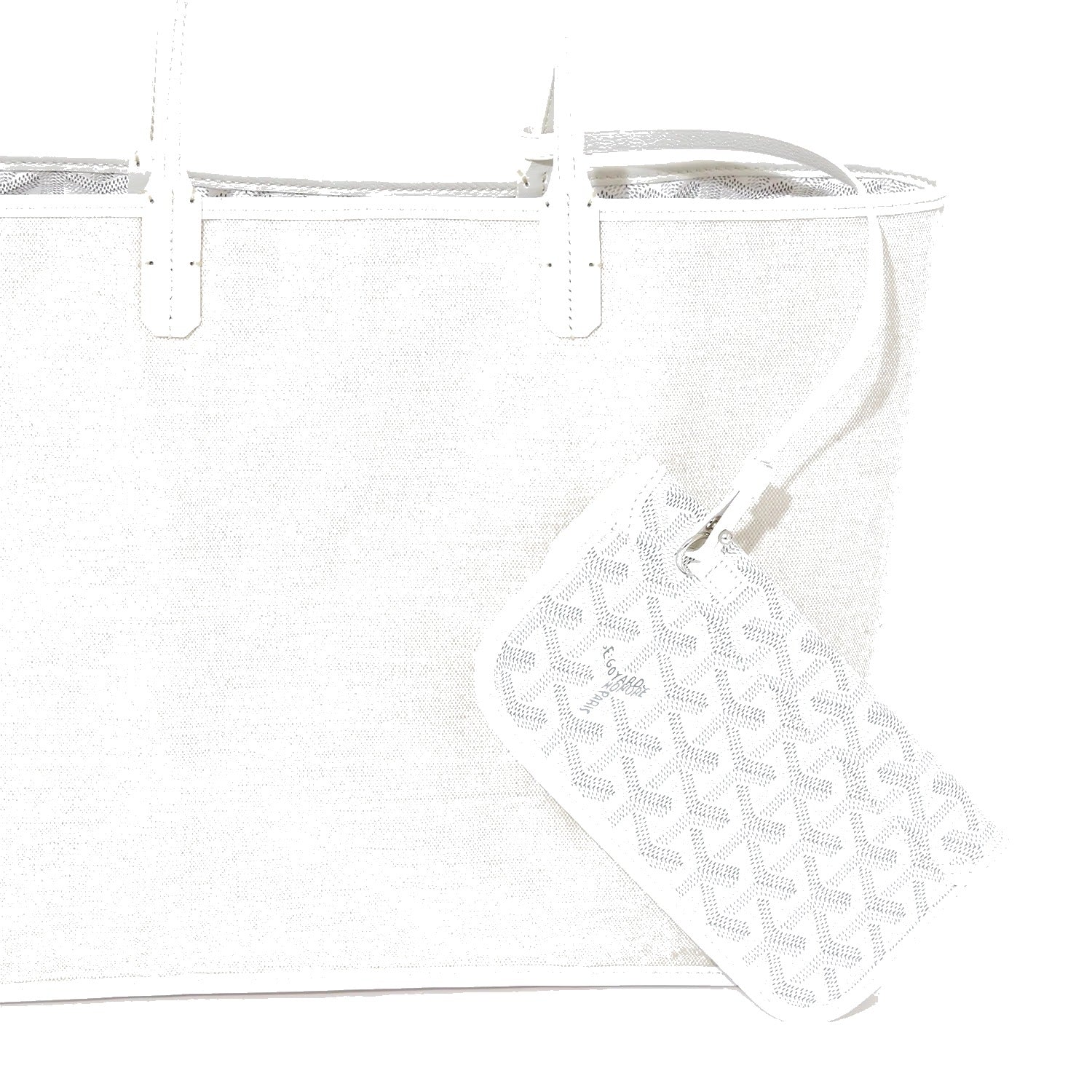 Canvas Tote with Personalized Stripes - Small - White - 59