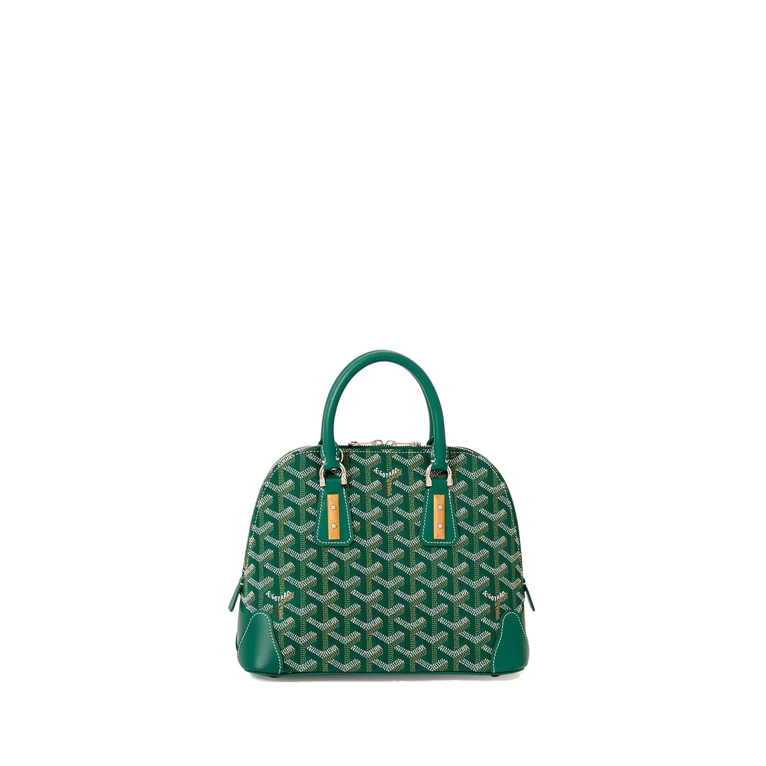 Mini Structured Top-Handle Bag - Green - 27