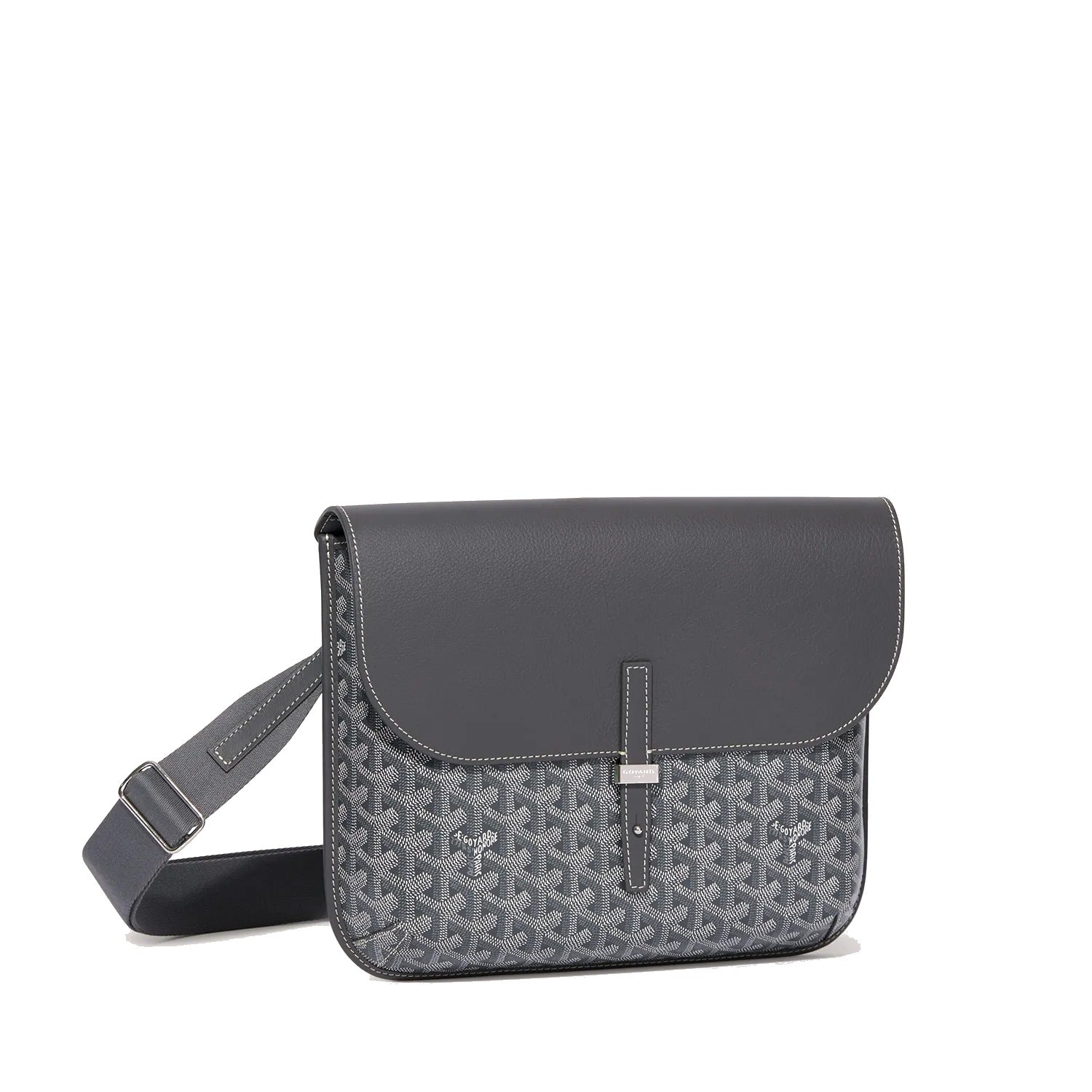 Sporty Messenger Crossbody - Medium - Grey
