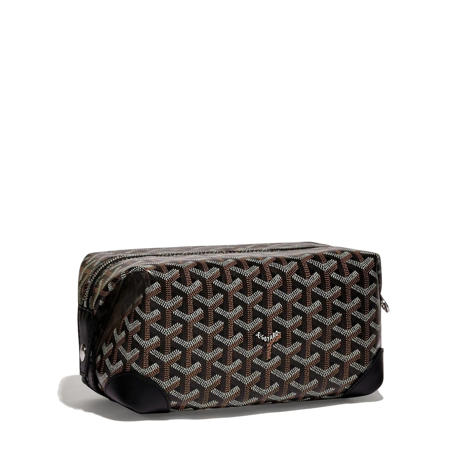 Canvas Bowling Toiletry Bag - Black