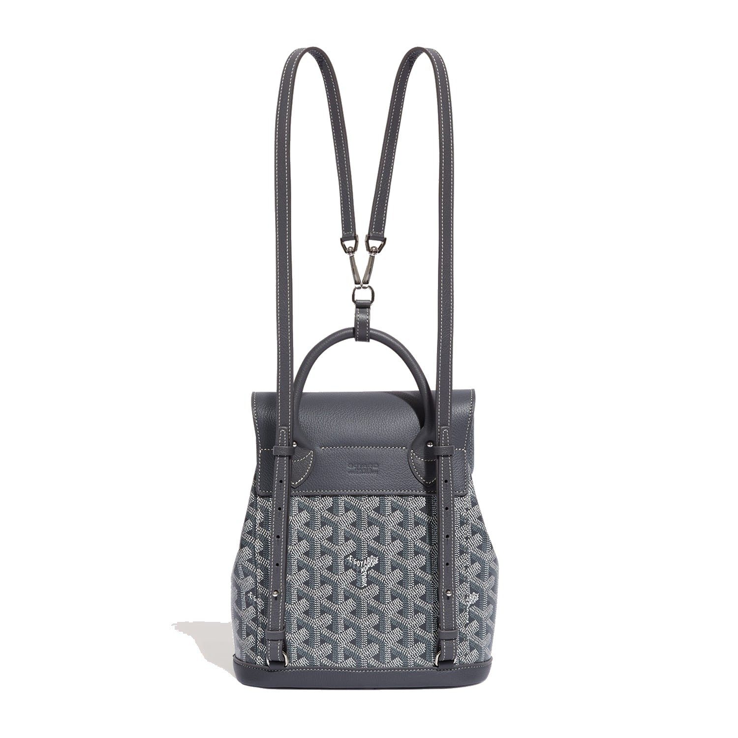 Mini Canvas Backpack - Grey - 53