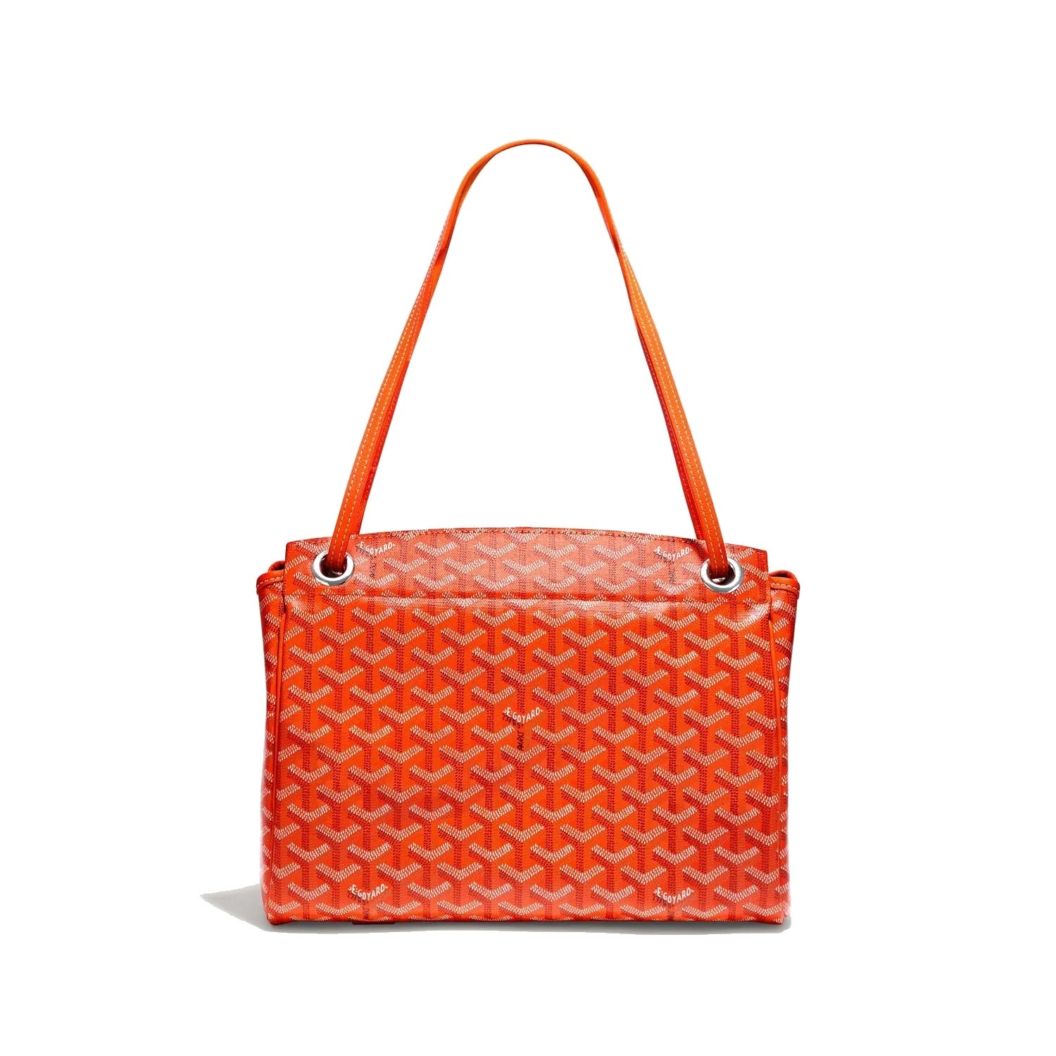 Soft Drawstring Bucket Bag - Orange - 63