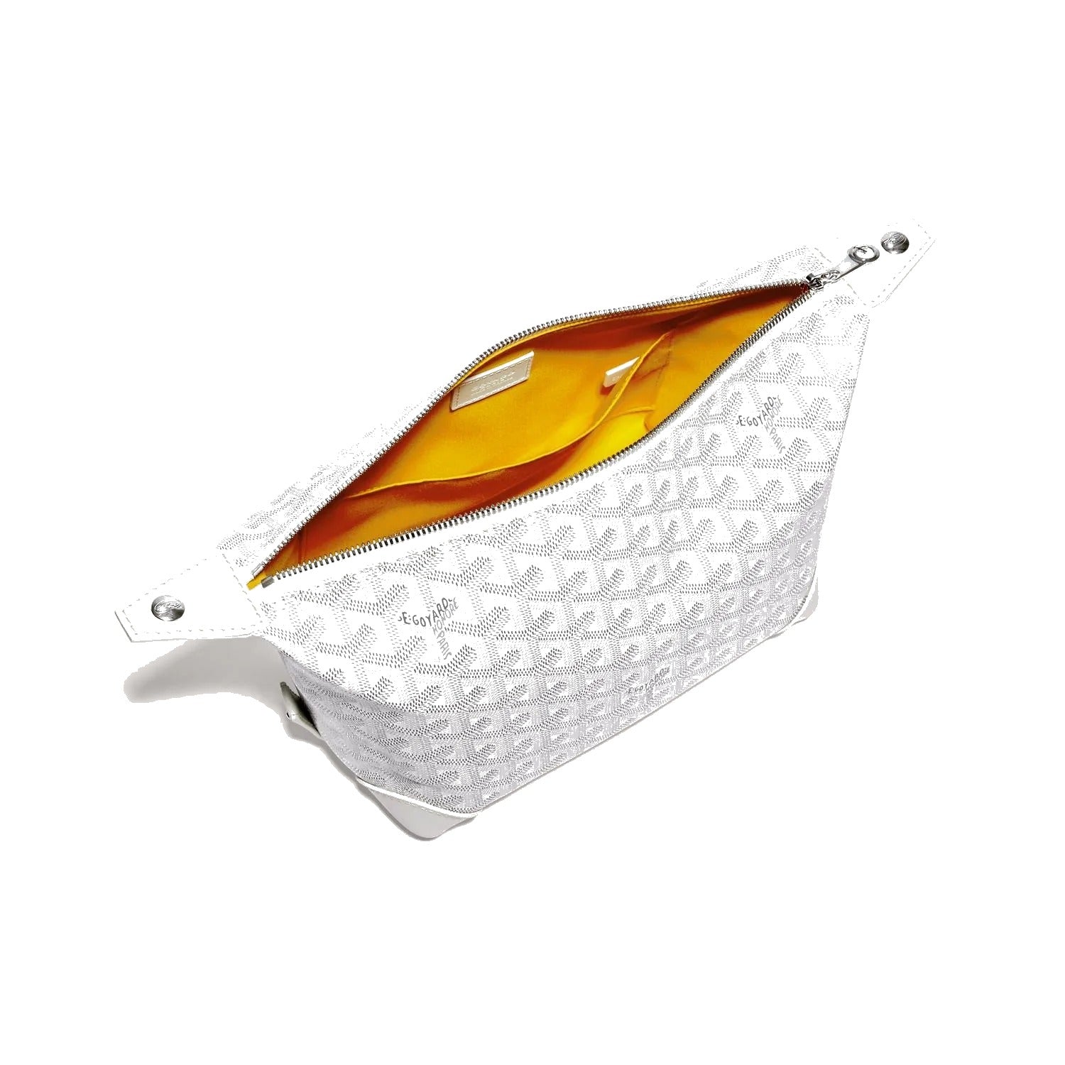 Canvas Bowling Toiletry Bag - White - 39