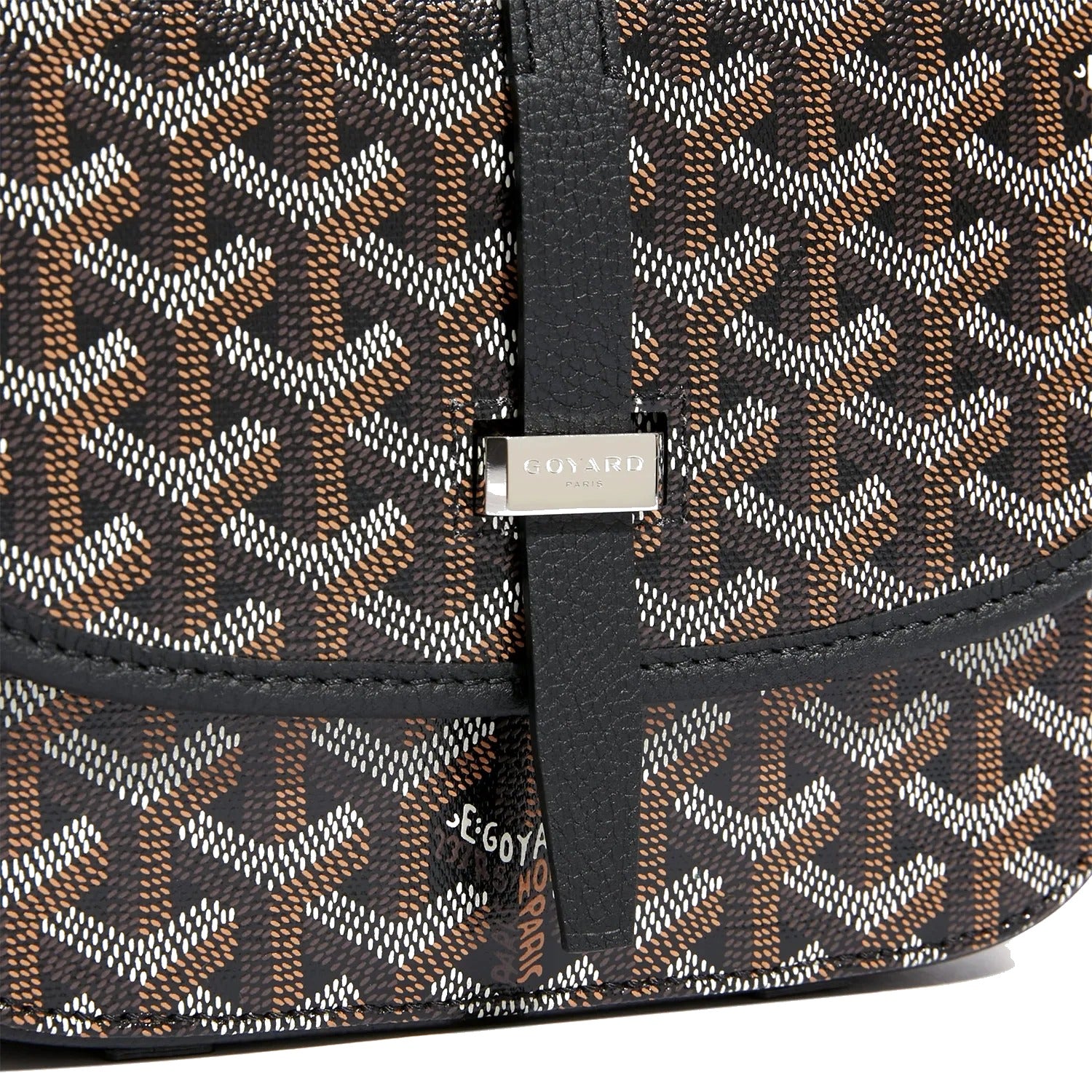Canvas Crossbody Messenger - Small - Black - 5