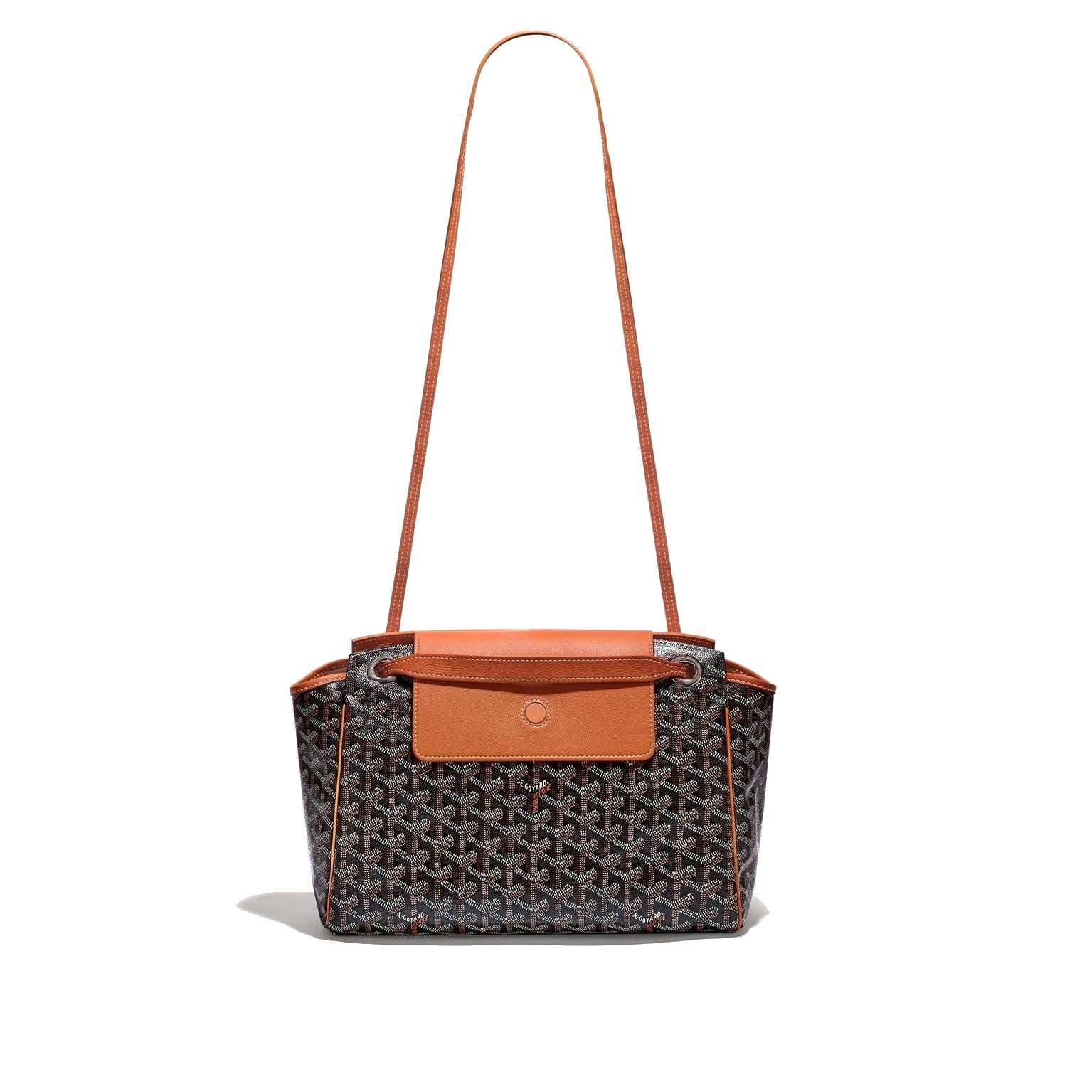 Soft Drawstring Bucket Bag - Black - 37